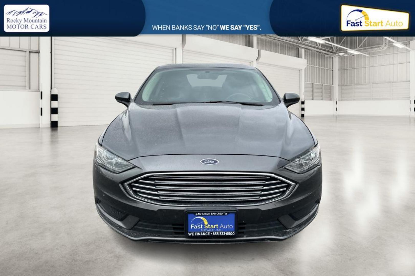 2017 Gray Ford Fusion SE (3FA6P0H73HR) with an 2.5L L4 DOHC 16V engine, 6A transmission, located at 7755 State Street, Midvale, UT, 84047, (801) 753-9063, 40.610329, -111.890656 - Photo#9