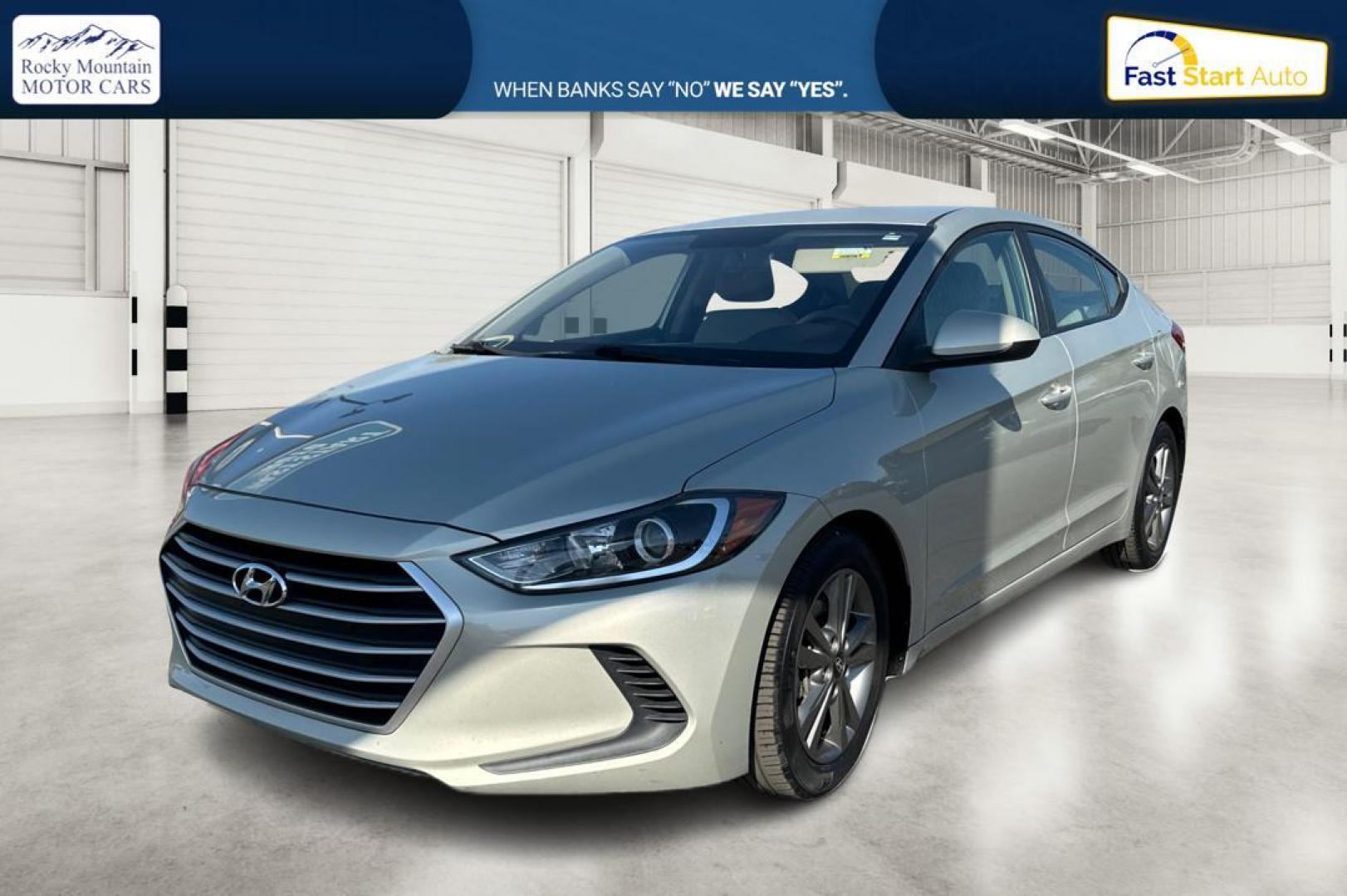 2017 Tan Hyundai Elantra Limited (5NPD84LF3HH) with an 1.8L L4 DOHC 16V engine, 6A transmission, located at 7755 State Street, Midvale, UT, 84047, (801) 753-9063, 40.610329, -111.890656 - Photo#8