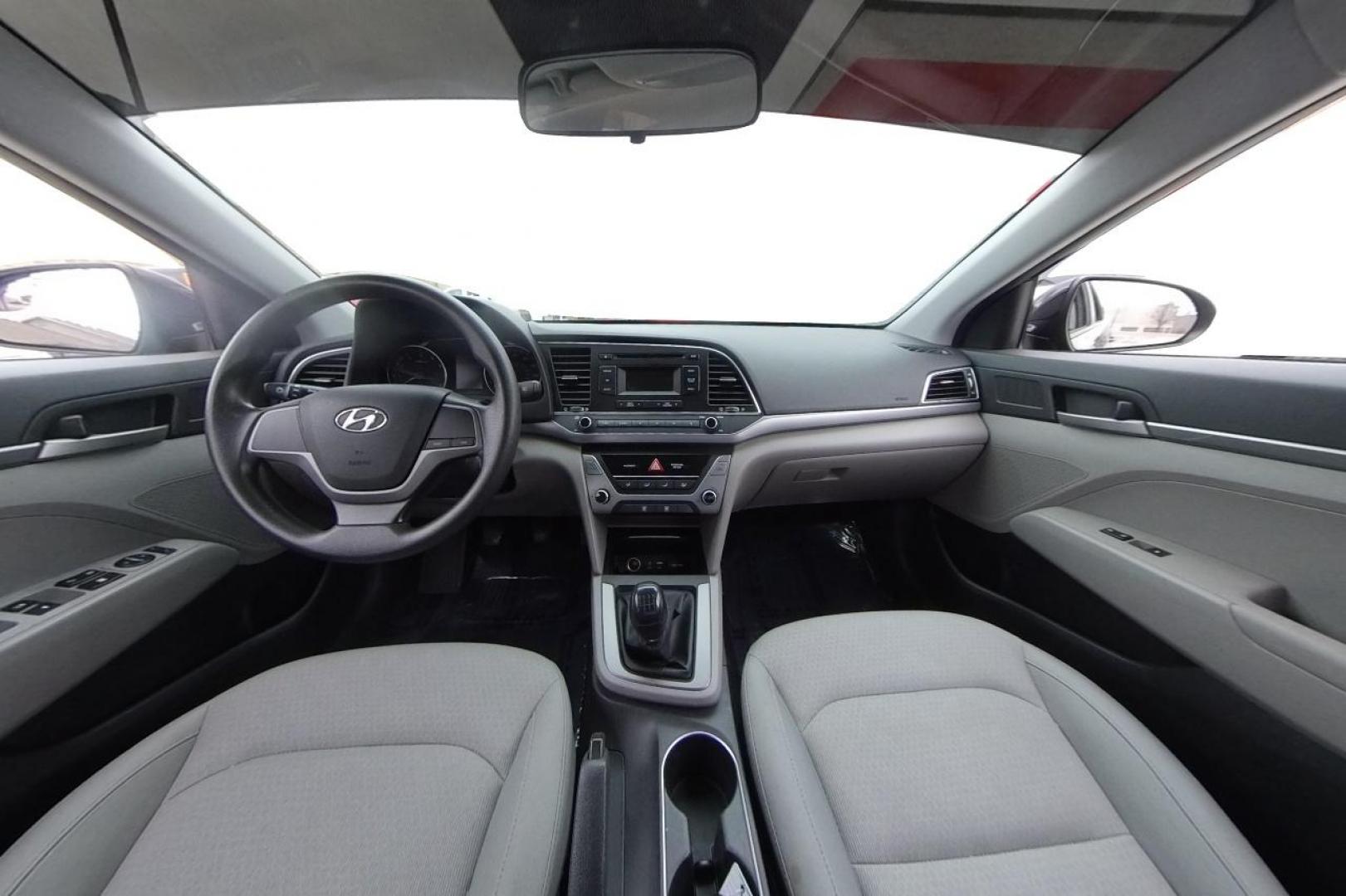 2017 Black Hyundai Elantra SE 6AT (KMHD74LF5HU) with an 1.8L L4 DOHC 16V engine, 6A transmission, located at 7755 State Street, Midvale, UT, 84047, (801) 753-9063, 40.610329, -111.890656 - Photo#14