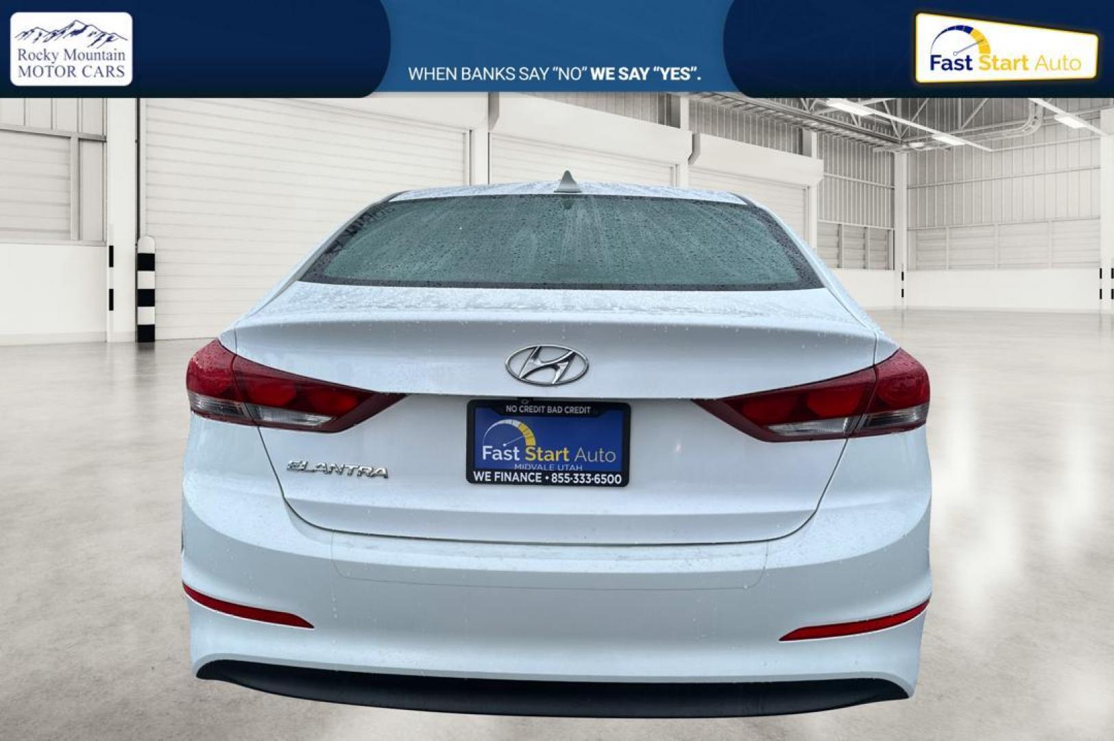 2017 White Hyundai Elantra Limited (5NPD84LF0HH) with an 1.8L L4 DOHC 16V engine, 6A transmission, located at 344 S Washington Blvd, Ogden, UT, 84404, (801) 399-1799, 41.255482, -111.970848 - Photo#4