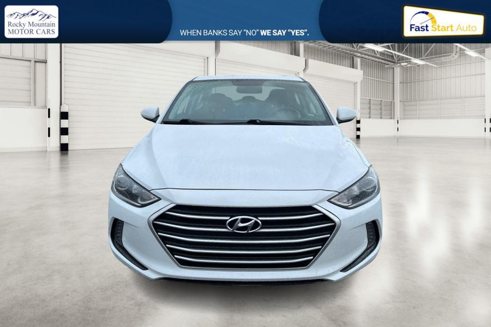2017 White Hyundai Elantra Limited (5NPD84LF0HH) with an 1.8L L4 DOHC 16V engine, 6A transmission, located at 344 S Washington Blvd, Ogden, UT, 84404, (801) 399-1799, 41.255482, -111.970848 - Photo#9