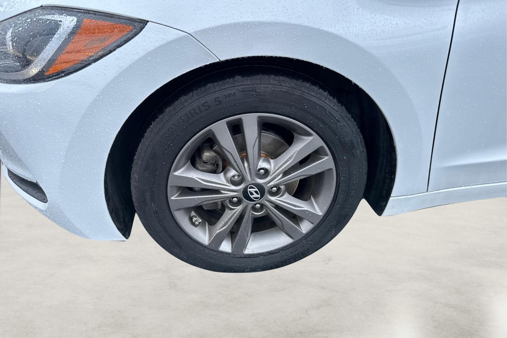 2017 White Hyundai Elantra Limited (5NPD84LF0HH) with an 1.8L L4 DOHC 16V engine, 6A transmission, located at 344 S Washington Blvd, Ogden, UT, 84404, (801) 399-1799, 41.255482, -111.970848 - Photo#12