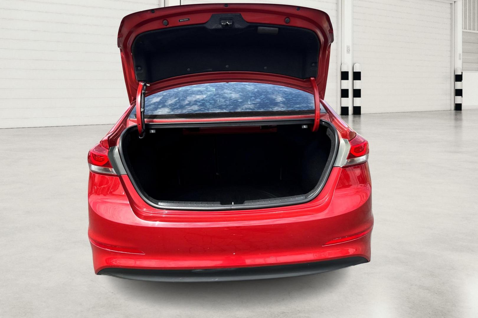 2017 Red Hyundai Elantra Limited (5NPD84LF7HH) with an 1.8L L4 DOHC 16V engine, 6A transmission, located at 7755 State Street, Midvale, UT, 84047, (801) 753-9063, 40.610329, -111.890656 - Photo#10