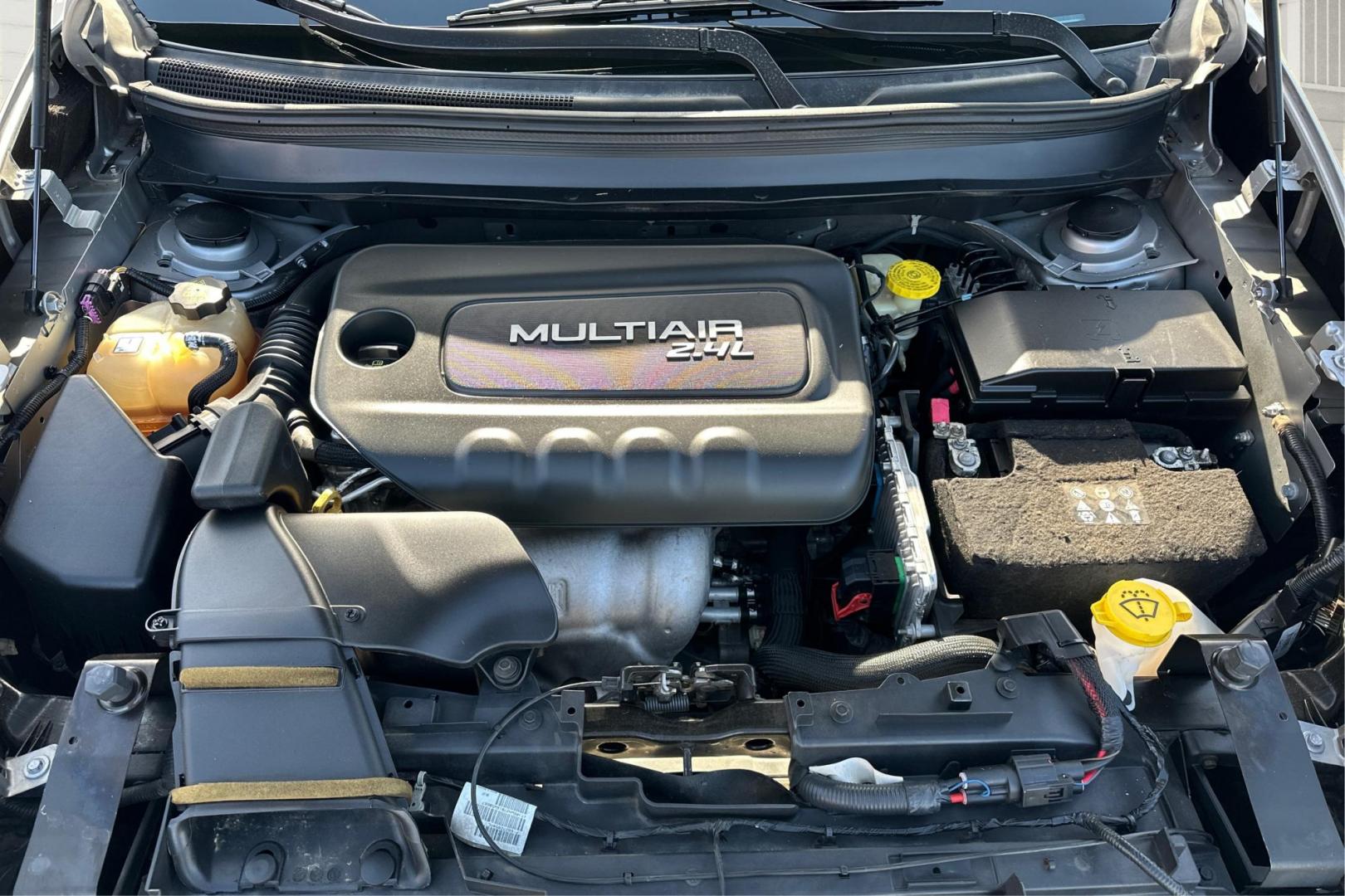 2017 Silver Jeep Cherokee Sport FWD (1C4PJLAB0HW) with an 2.4L L4 DOHC 16V engine, 9A transmission, located at 7755 State Street, Midvale, UT, 84047, (801) 753-9063, 40.610329, -111.890656 - Photo#10