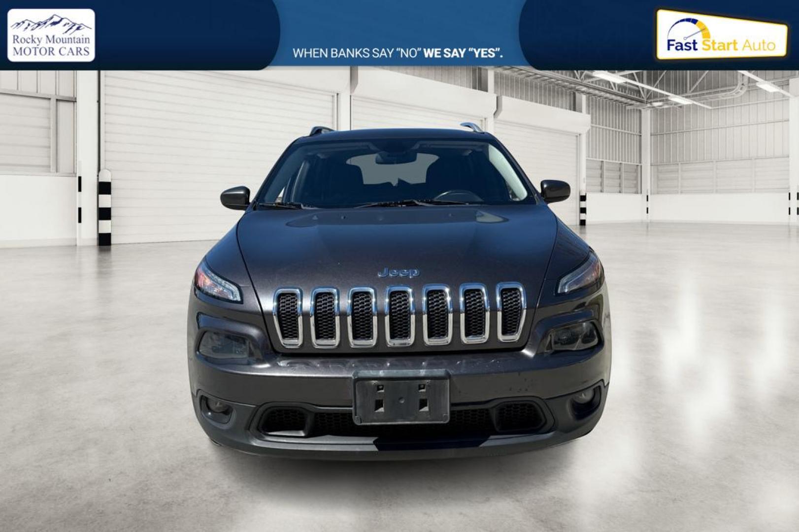 2017 Gray Jeep Cherokee Latitude FWD (1C4PJLCB4HW) with an 2.4L L4 DOHC 16V engine, 9A transmission, located at 7755 State Street, Midvale, UT, 84047, (801) 753-9063, 40.610329, -111.890656 - Photo#9