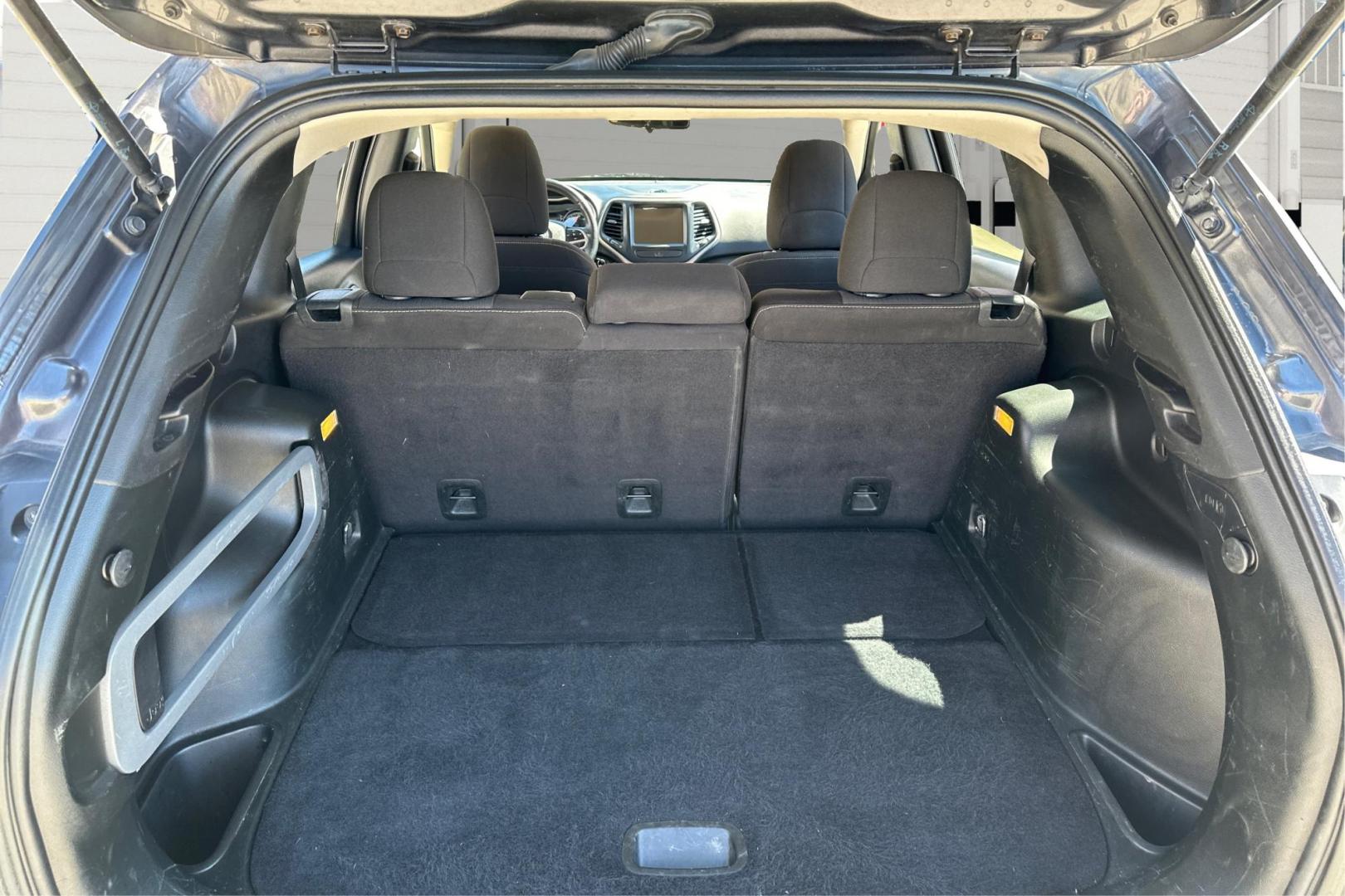 2017 Gray Jeep Cherokee Latitude FWD (1C4PJLCB4HW) with an 2.4L L4 DOHC 16V engine, 9A transmission, located at 7755 State Street, Midvale, UT, 84047, (801) 753-9063, 40.610329, -111.890656 - Photo#13