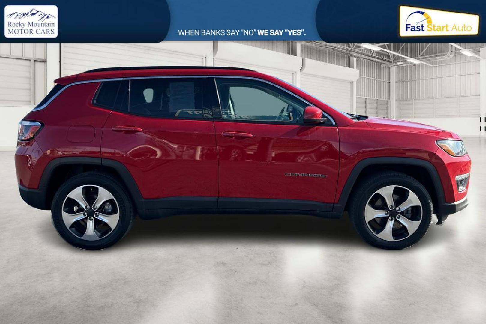 2017 Red Jeep Compass Sport 4WD (3C4NJDBB7HT) with an 2.4L L4 DOHC 16V engine, Automatic, 9-Spd transmission, located at 7755 State Street, Midvale, UT, 84047, (801) 753-9063, 40.610329, -111.890656 - Photo#1