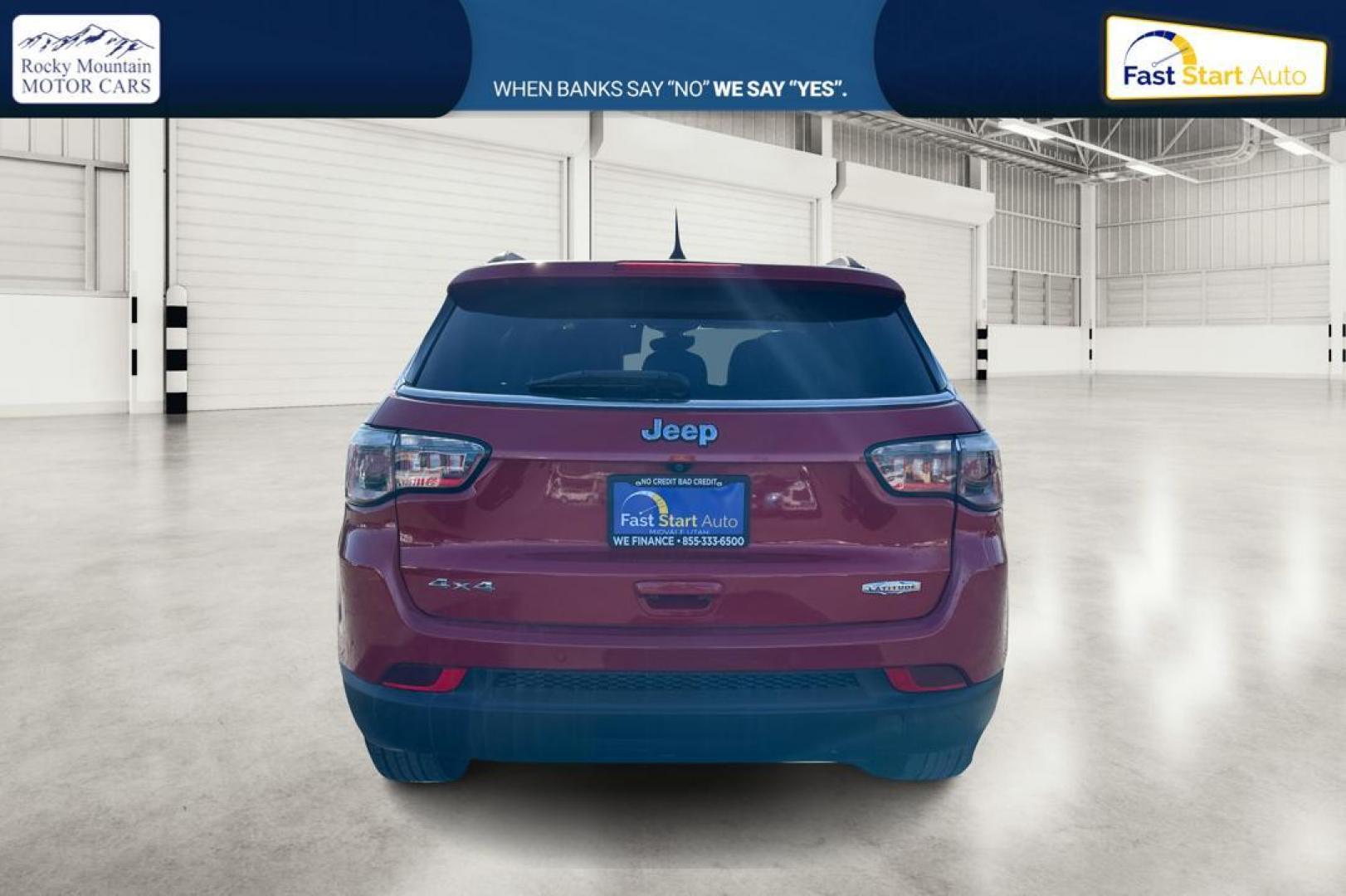 2017 Red Jeep Compass Sport 4WD (3C4NJDBB7HT) with an 2.4L L4 DOHC 16V engine, Automatic, 9-Spd transmission, located at 7755 State Street, Midvale, UT, 84047, (801) 753-9063, 40.610329, -111.890656 - Photo#4