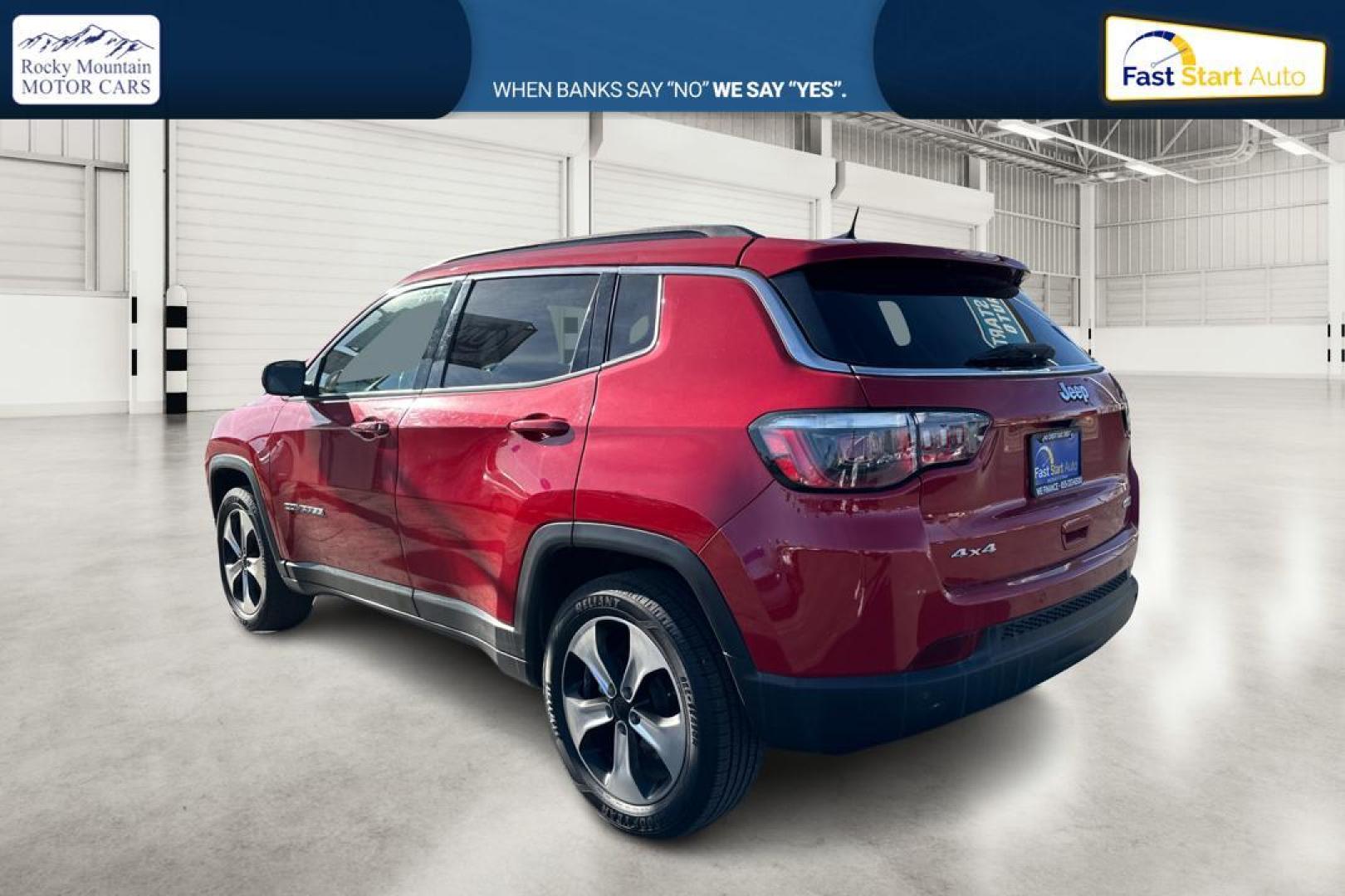 2017 Red Jeep Compass Sport 4WD (3C4NJDBB7HT) with an 2.4L L4 DOHC 16V engine, Automatic, 9-Spd transmission, located at 7755 State Street, Midvale, UT, 84047, (801) 753-9063, 40.610329, -111.890656 - Photo#5