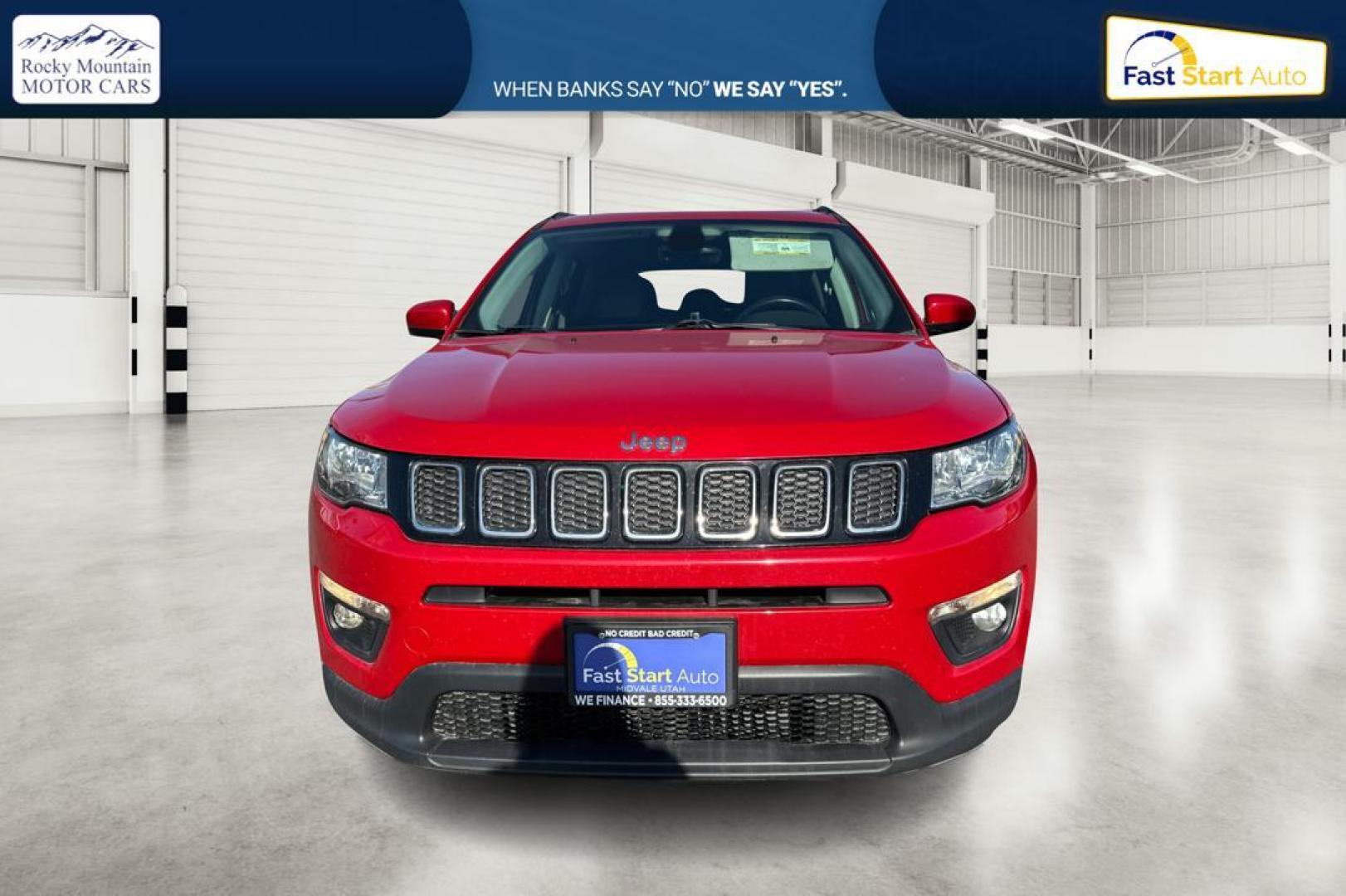 2017 Red Jeep Compass Sport 4WD (3C4NJDBB7HT) with an 2.4L L4 DOHC 16V engine, Automatic, 9-Spd transmission, located at 7755 State Street, Midvale, UT, 84047, (801) 753-9063, 40.610329, -111.890656 - Photo#9