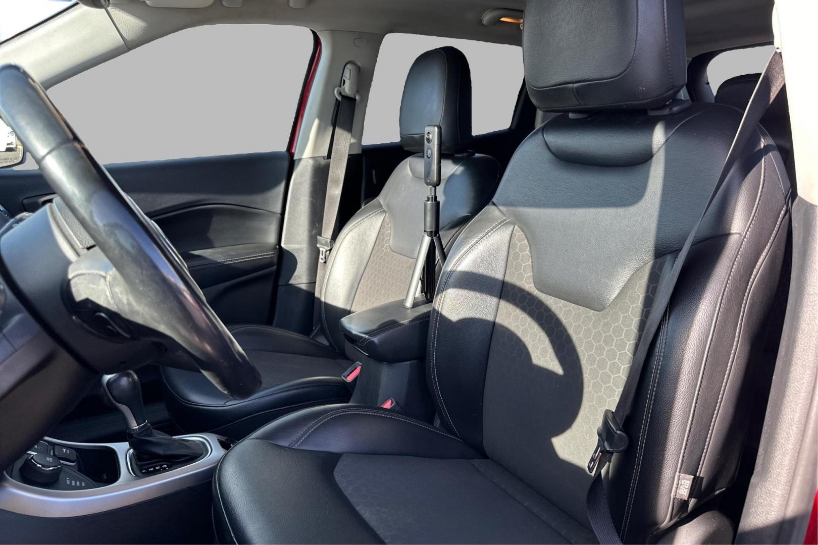 2017 Red Jeep Compass Sport 4WD (3C4NJDBB7HT) with an 2.4L L4 DOHC 16V engine, Automatic, 9-Spd transmission, located at 7755 State Street, Midvale, UT, 84047, (801) 753-9063, 40.610329, -111.890656 - Photo#14