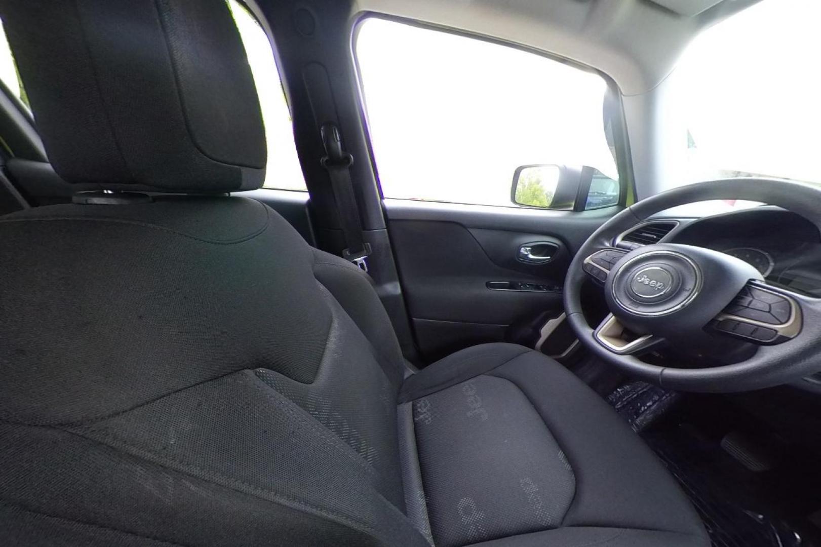 2017 Green Jeep Renegade Sport FWD (ZACCJAAB3HP) with an 2.4L L4 DOHC 16V engine, 6M transmission, located at 7755 State Street, Midvale, UT, 84047, (801) 753-9063, 40.610329, -111.890656 - Photo#17