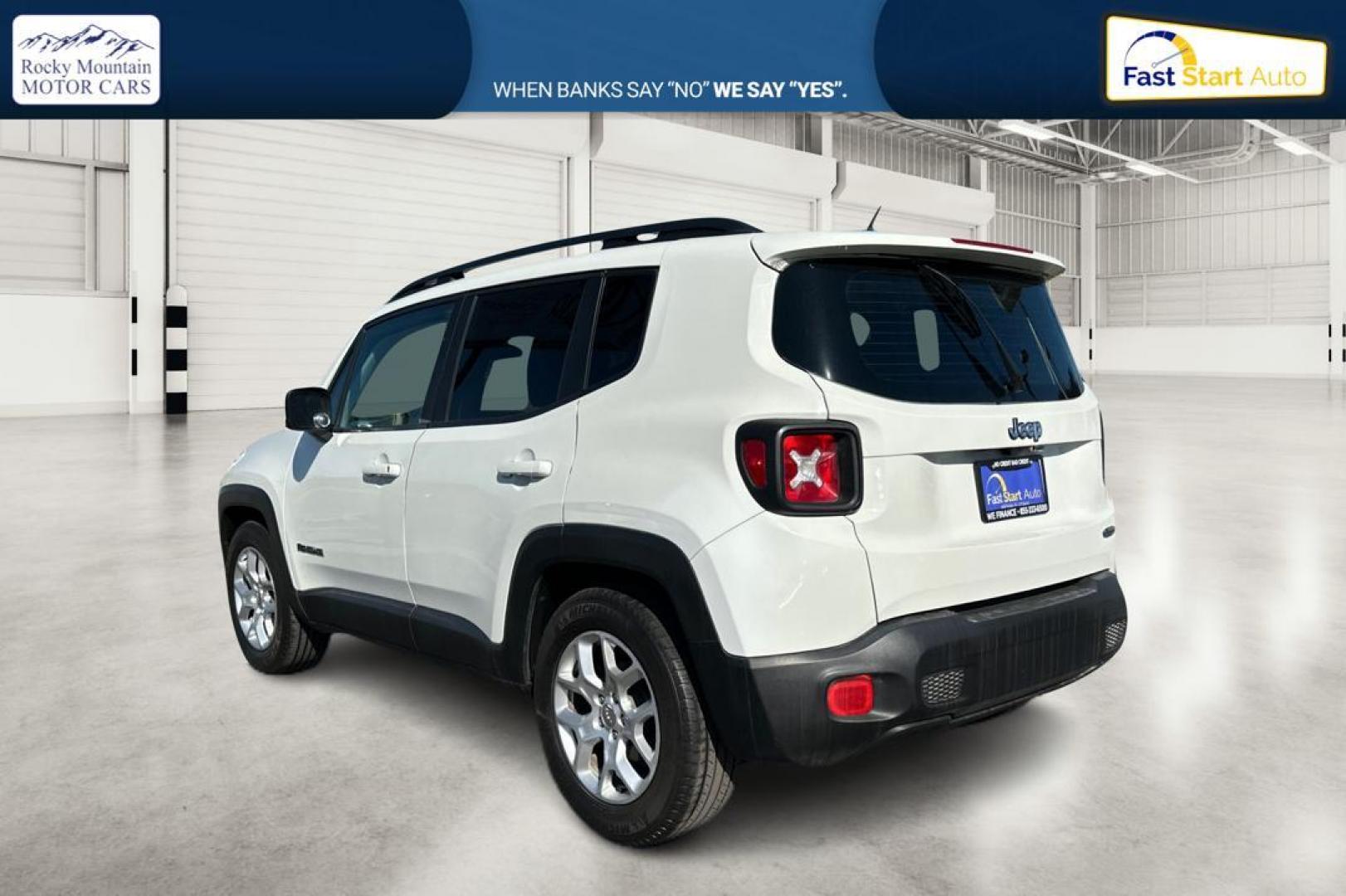 2017 White Jeep Renegade Latitude FWD (ZACCJABBXHP) with an 2.4L L4 DOHC 16V engine, 6M transmission, located at 7755 State Street, Midvale, UT, 84047, (801) 753-9063, 40.610329, -111.890656 - Photo#5