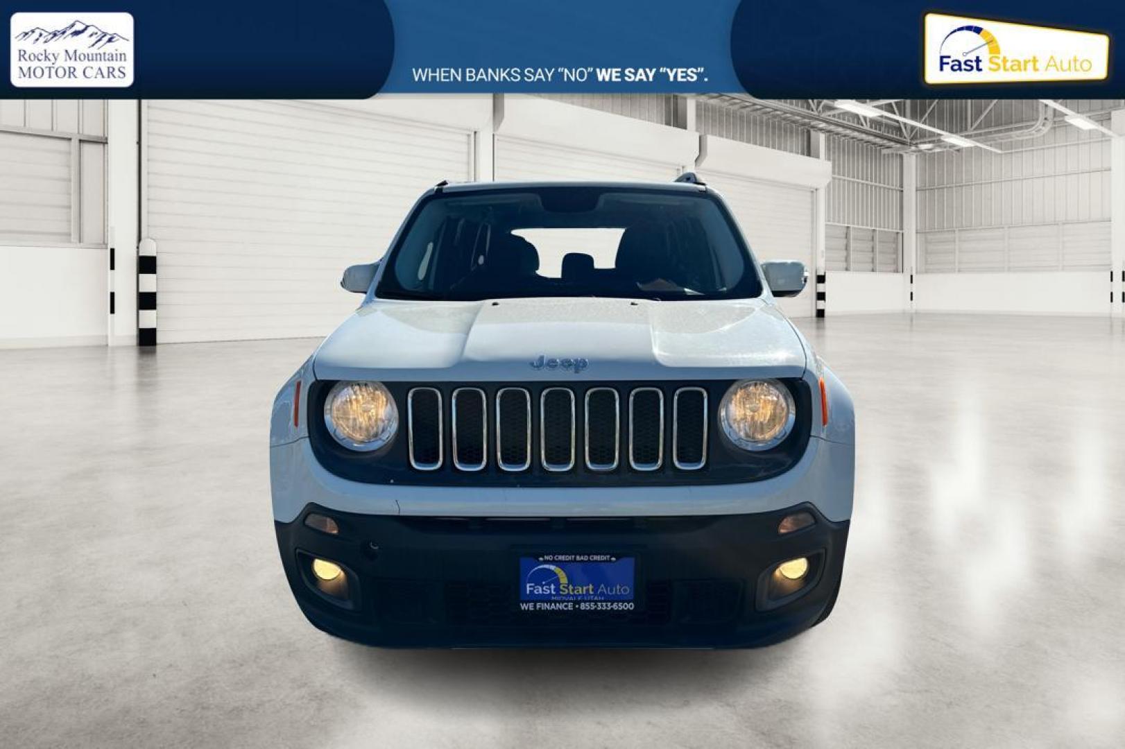 2017 White Jeep Renegade Latitude FWD (ZACCJABBXHP) with an 2.4L L4 DOHC 16V engine, 6M transmission, located at 7755 State Street, Midvale, UT, 84047, (801) 753-9063, 40.610329, -111.890656 - Photo#9