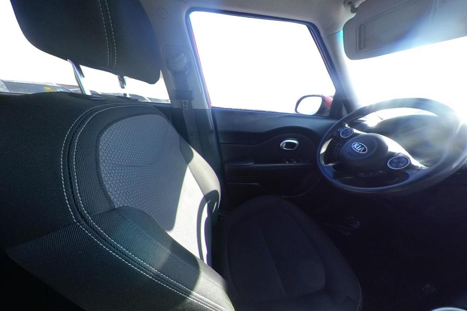 2017 Red Kia Soul + (KNDJP3A51H7) with an 2.0L L4 DOHC 16V engine, 6A transmission, located at 7755 State Street, Midvale, UT, 84047, (801) 753-9063, 40.610329, -111.890656 - Photo#19