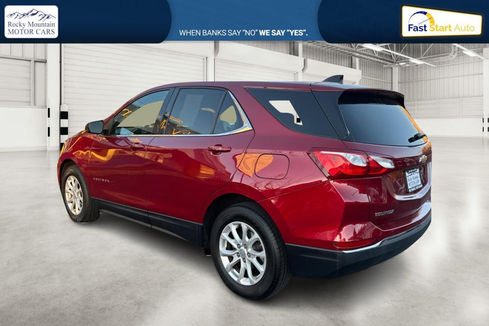 2018 Red Chevrolet Equinox LT 2WD (3GNAXJEV4JS) with an 1.5L L4 DIR DOHC 16V TURBO engine, 6A transmission, located at 7755 State Street, Midvale, UT, 84047, (801) 753-9063, 40.610329, -111.890656 - Photo#5