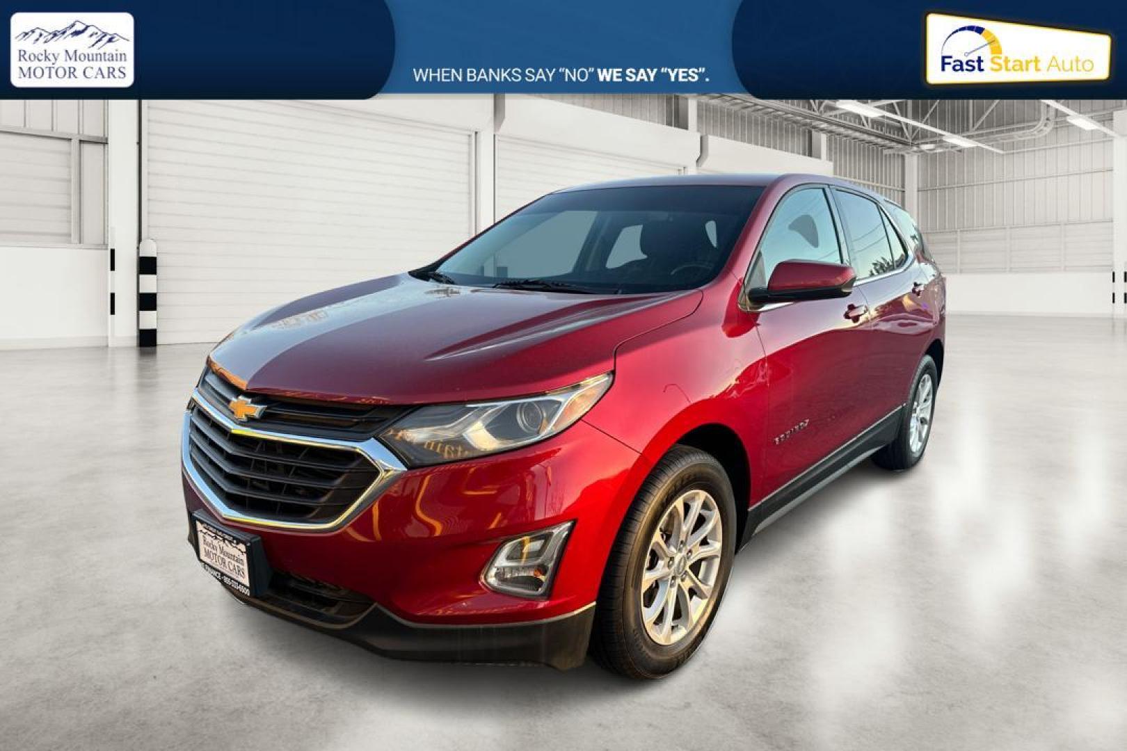 2018 Red Chevrolet Equinox LT 2WD (3GNAXJEV4JS) with an 1.5L L4 DIR DOHC 16V TURBO engine, 6A transmission, located at 7755 State Street, Midvale, UT, 84047, (801) 753-9063, 40.610329, -111.890656 - Photo#8