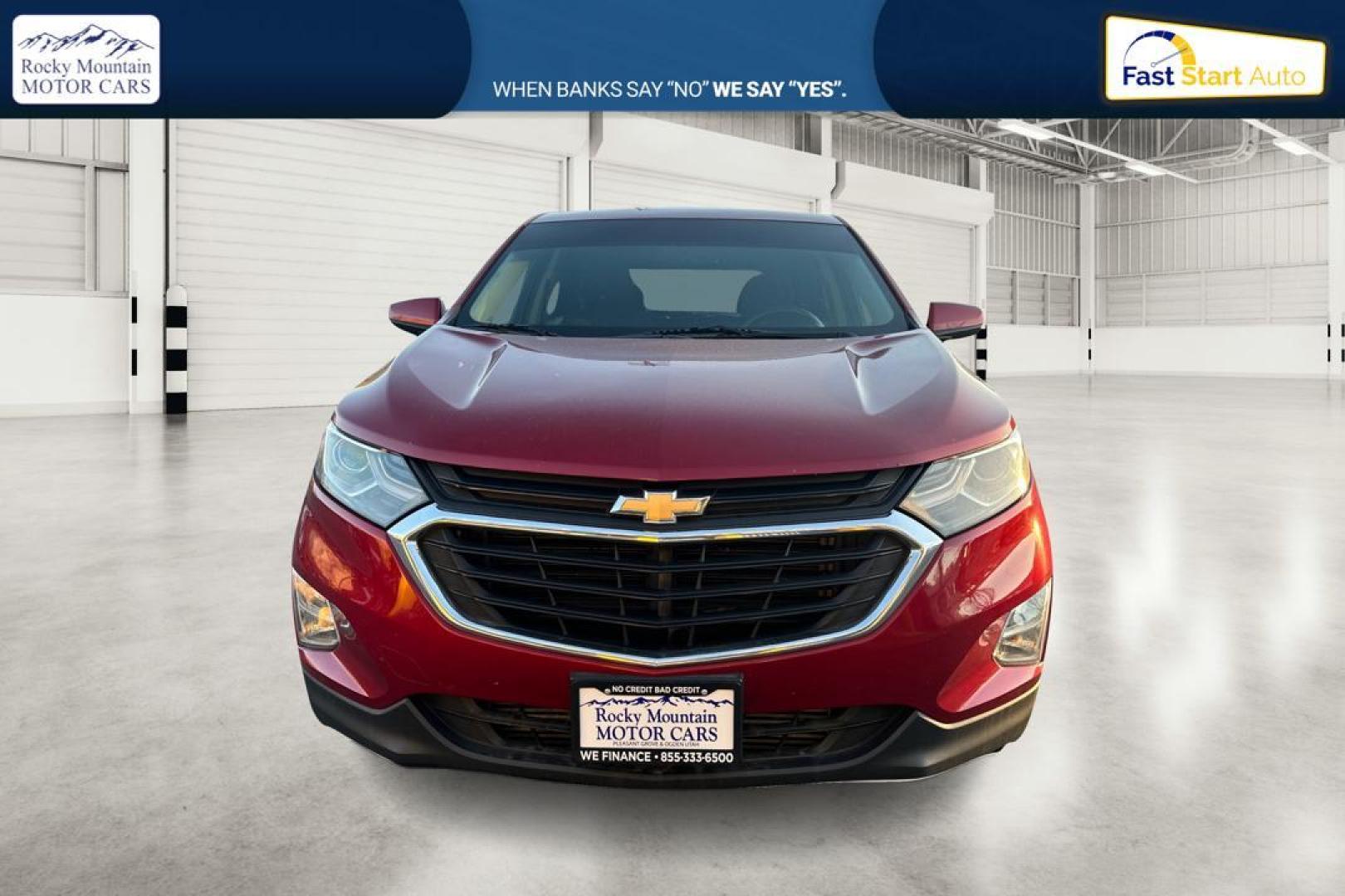 2018 Red Chevrolet Equinox LT 2WD (3GNAXJEV4JS) with an 1.5L L4 DIR DOHC 16V TURBO engine, 6A transmission, located at 7755 State Street, Midvale, UT, 84047, (801) 753-9063, 40.610329, -111.890656 - Photo#9