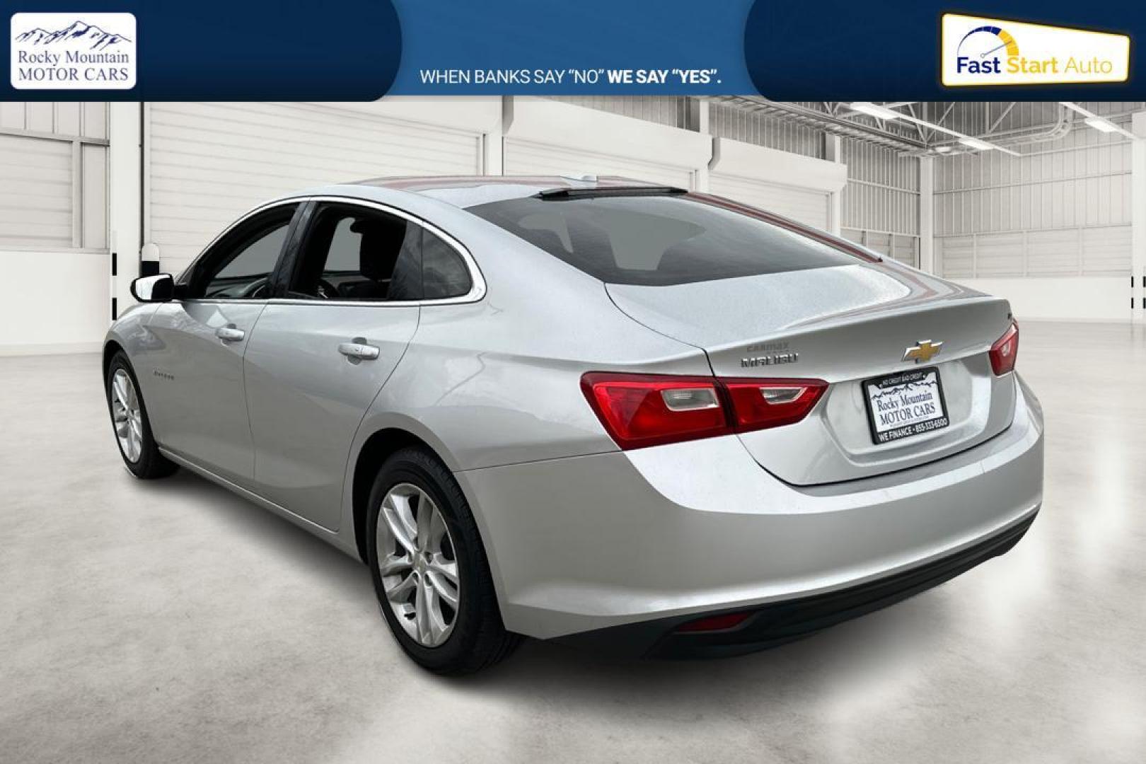 2018 Silver Chevrolet Malibu LT (1G1ZD5ST9JF) with an 1.5L L4 DOHC 16V engine, 6A transmission, located at 344 S Washington Blvd, Ogden, UT, 84404, (801) 399-1799, 41.255482, -111.970848 - Photo#5