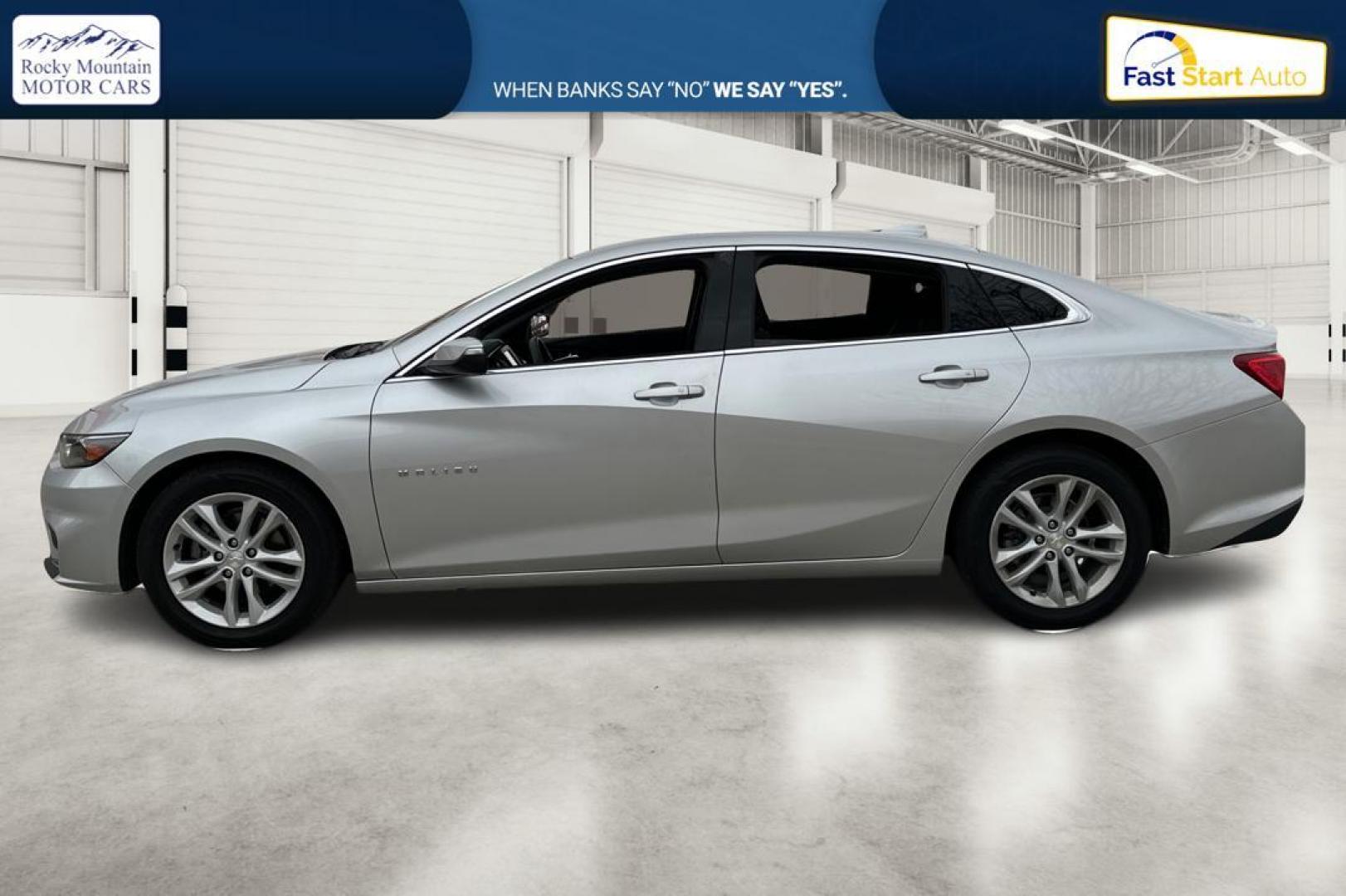 2018 Silver Chevrolet Malibu LT (1G1ZD5ST9JF) with an 1.5L L4 DOHC 16V engine, 6A transmission, located at 344 S Washington Blvd, Ogden, UT, 84404, (801) 399-1799, 41.255482, -111.970848 - Photo#6