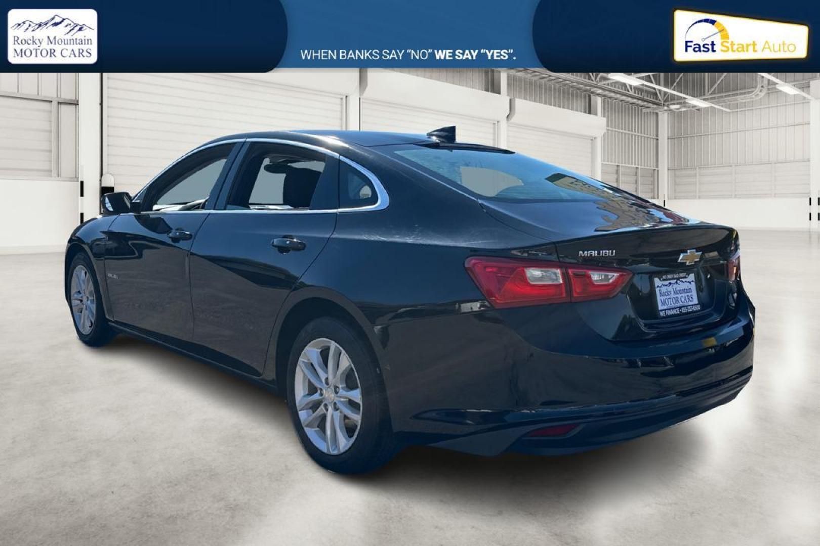 2018 Black Chevrolet Malibu LT (1G1ZD5ST5JF) with an 1.5L L4 DOHC 16V engine, 6A transmission, located at 7755 State Street, Midvale, UT, 84047, (801) 753-9063, 40.610329, -111.890656 - Photo#4