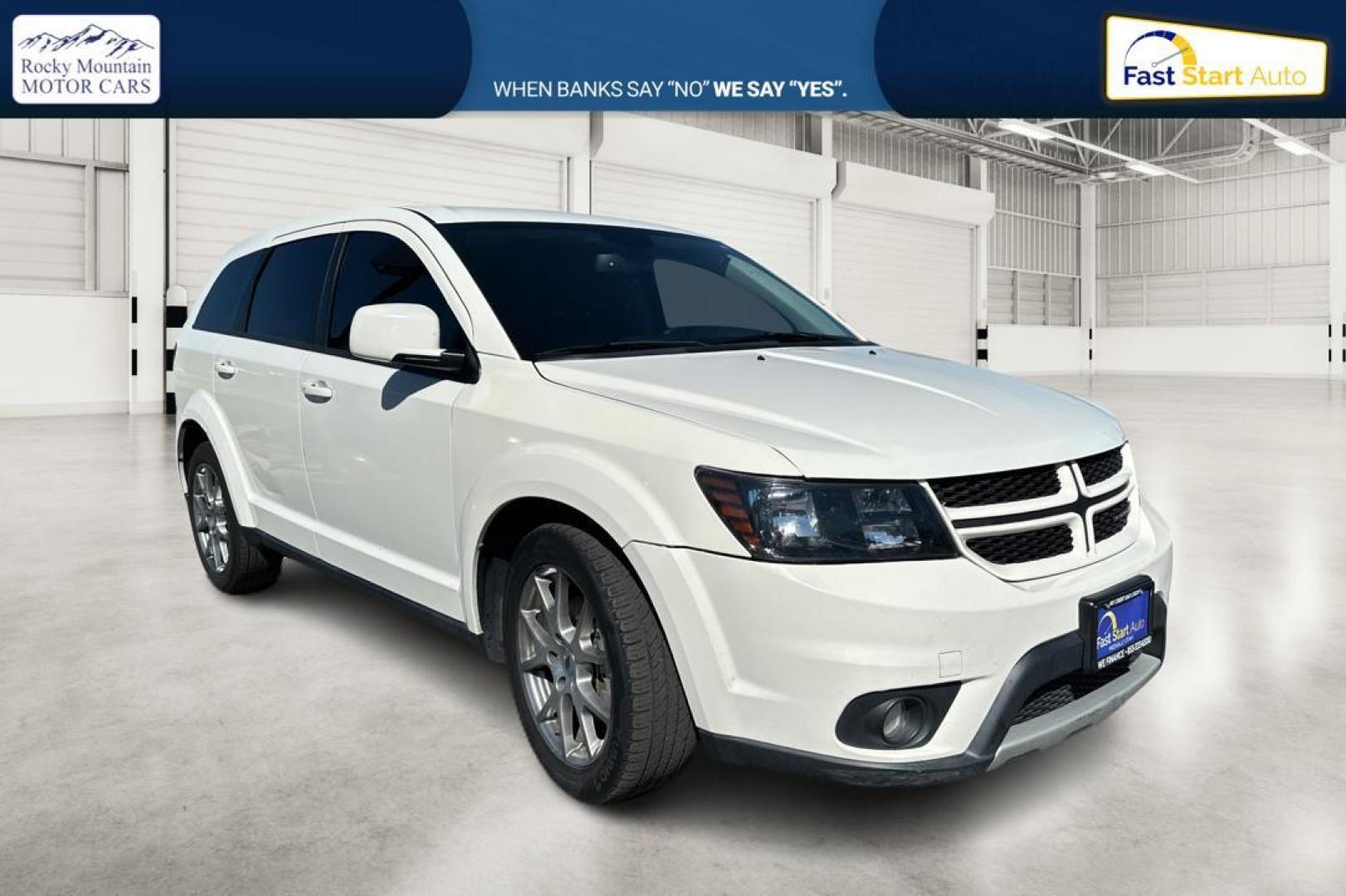 2018 White Dodge Journey GT (3C4PDCEG8JT) with an 3.6L V6 DOHC 24V engine, 6A transmission, located at 7755 State Street, Midvale, UT, 84047, (801) 753-9063, 40.610329, -111.890656 - Photo#0