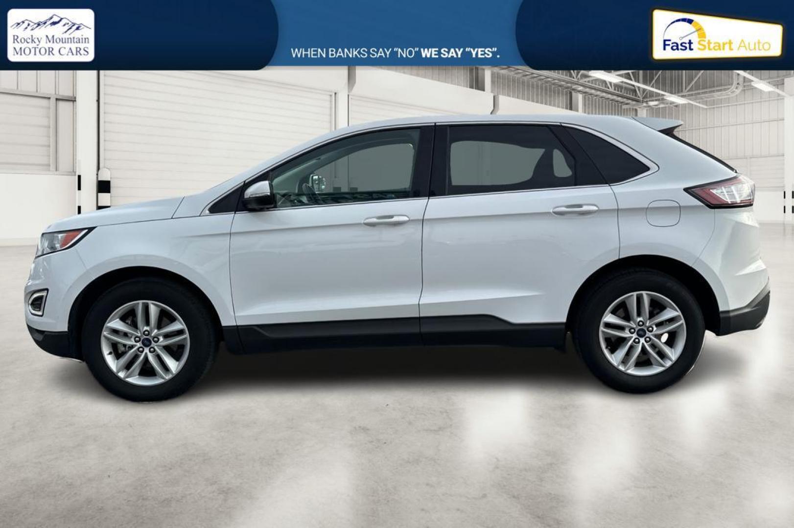 2018 White Ford Edge SEL FWD (2FMPK3J96JB) with an 2.0L L4 DOHC 16V engine, 6A transmission, located at 7755 State Street, Midvale, UT, 84047, (801) 753-9063, 40.610329, -111.890656 - Photo#6