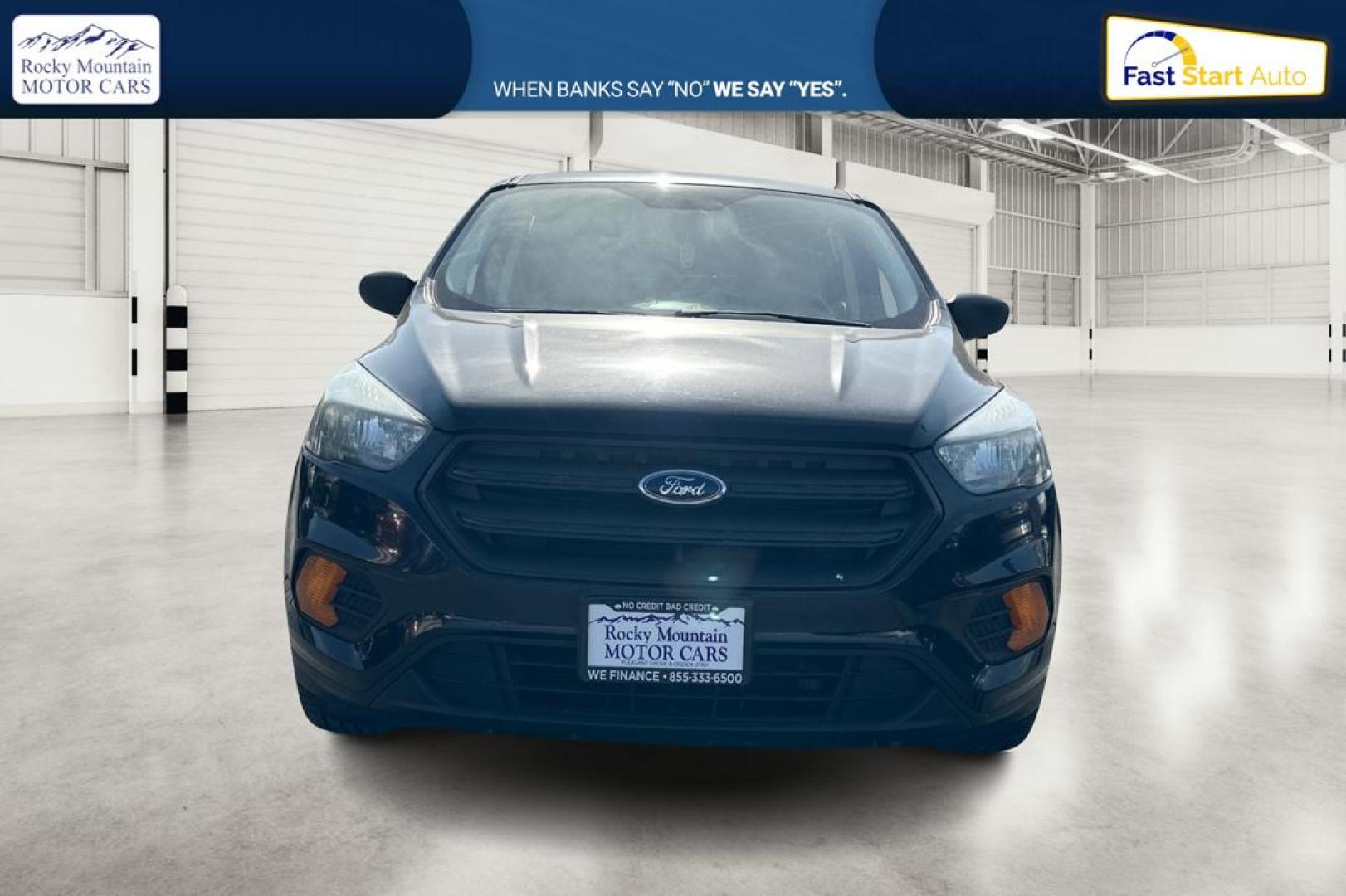 2018 Black Ford Escape S FWD (1FMCU0F79JU) with an 2.5L L4 DOHC 16V engine, 6A transmission, located at 767 S State Road, Pleasant Grove, UT, 84062, (801) 785-1058, 40.354839, -111.736687 - Photo#9