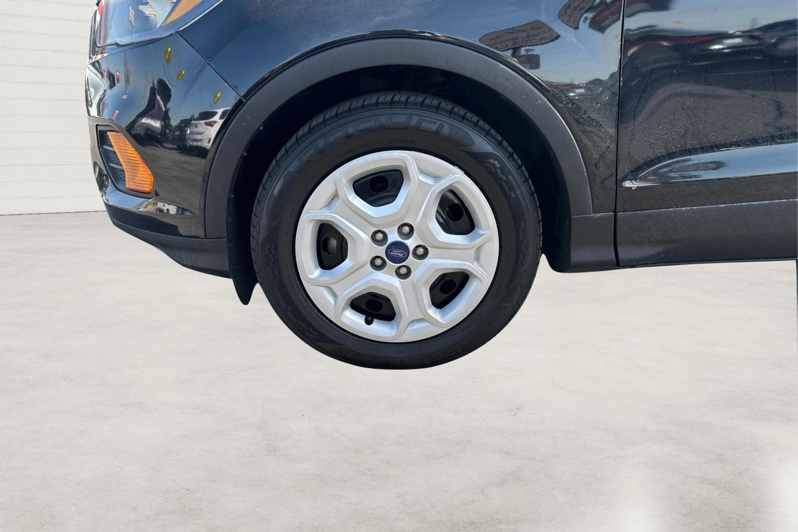 2018 Black Ford Escape S FWD (1FMCU0F79JU) with an 2.5L L4 DOHC 16V engine, 6A transmission, located at 767 S State Road, Pleasant Grove, UT, 84062, (801) 785-1058, 40.354839, -111.736687 - Photo#12