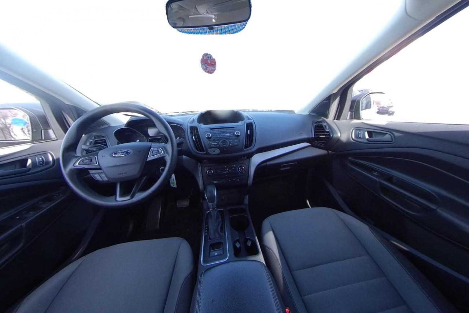 2018 Black Ford Escape S FWD (1FMCU0F79JU) with an 2.5L L4 DOHC 16V engine, 6A transmission, located at 767 S State Road, Pleasant Grove, UT, 84062, (801) 785-1058, 40.354839, -111.736687 - Photo#14