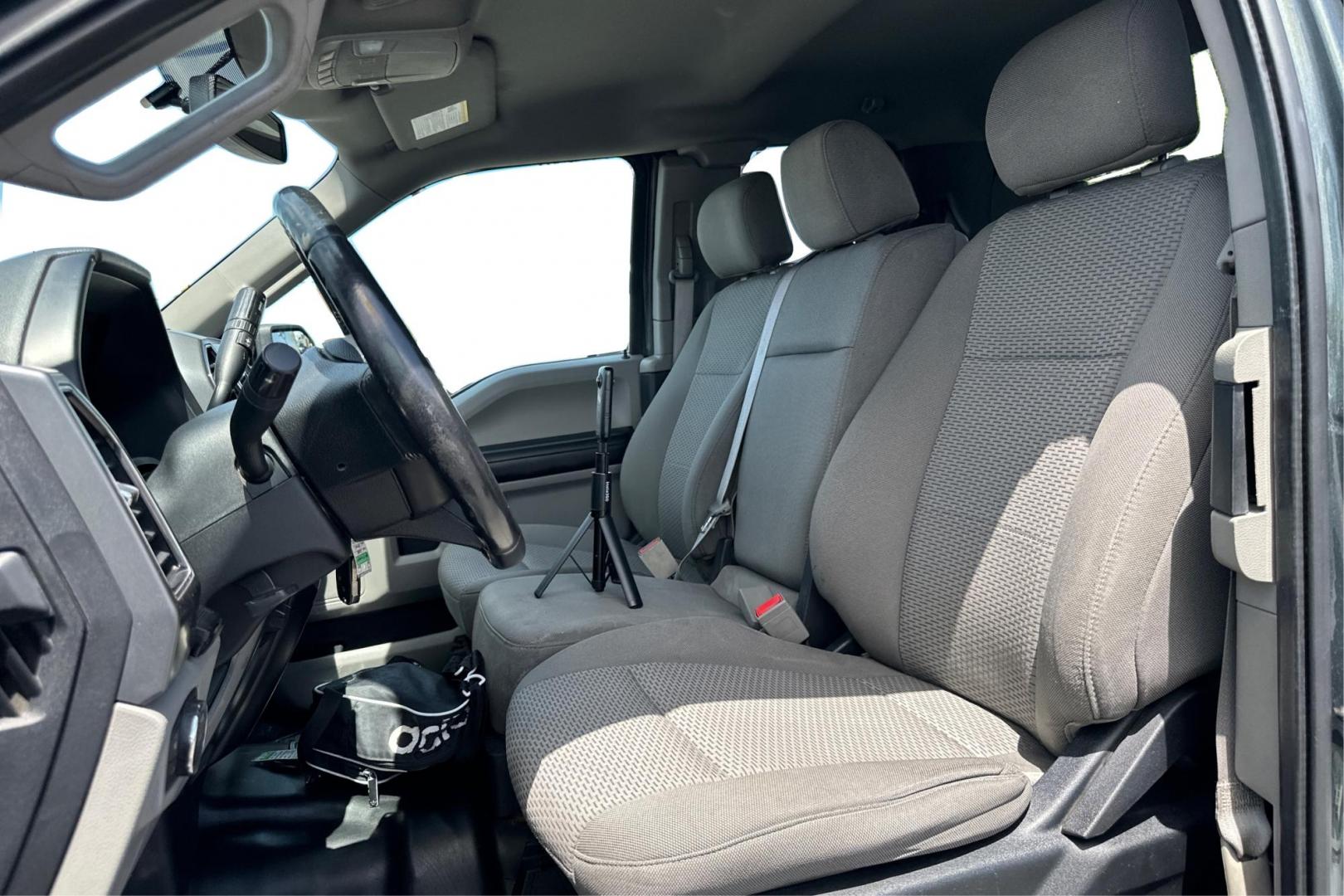 2018 Gray Ford F-150 Lariat SuperCab 6.5-ft. 4WD (1FTFX1EG8JK) with an 3.5L V6 DOHC 24V engine, 6A transmission, located at 767 S State Road, Pleasant Grove, UT, 84062, (801) 785-1058, 40.354839, -111.736687 - Photo#11