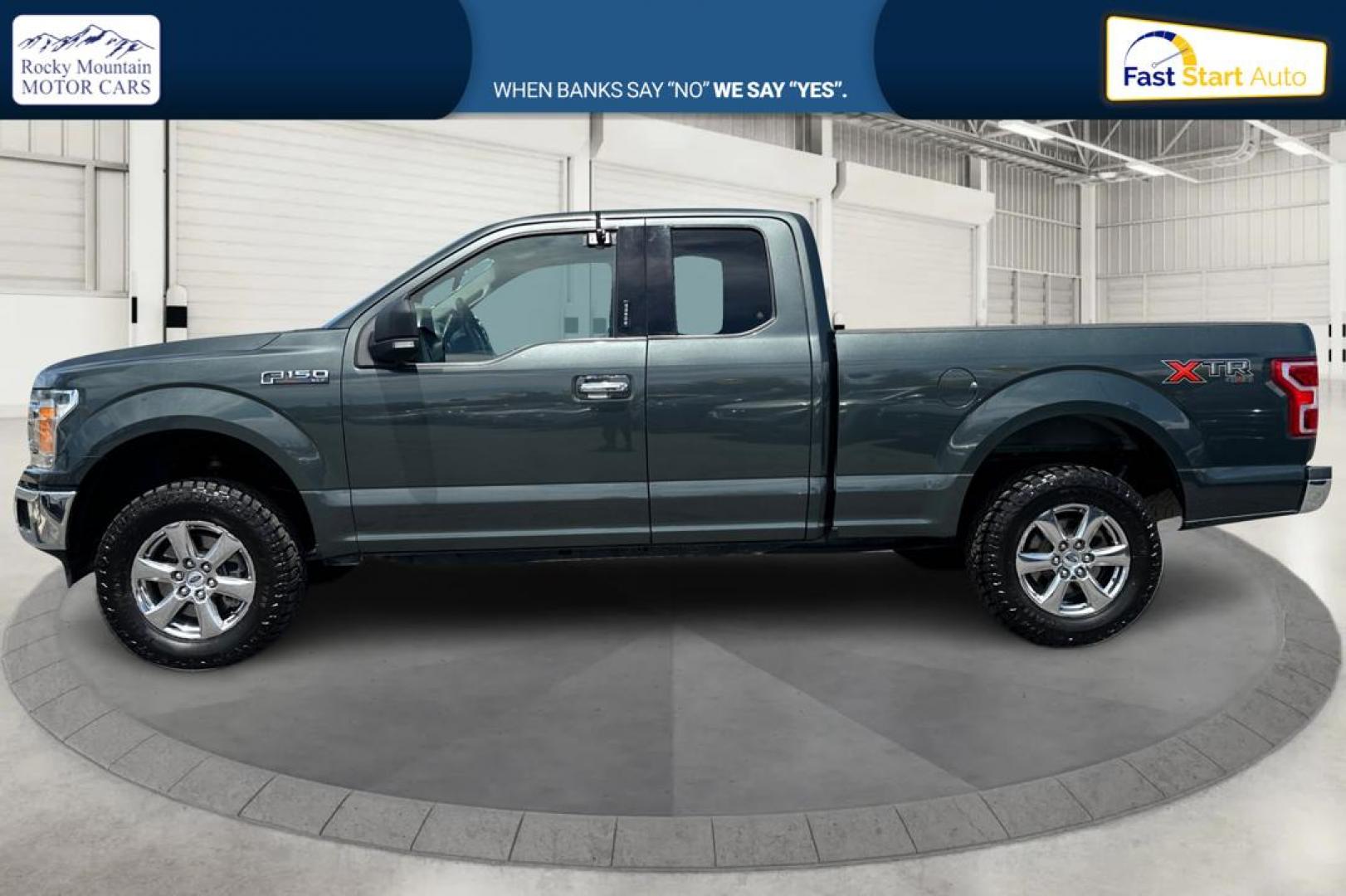 2018 Gray Ford F-150 Lariat SuperCab 6.5-ft. 4WD (1FTFX1EG8JK) with an 3.5L V6 DOHC 24V engine, 6A transmission, located at 767 S State Road, Pleasant Grove, UT, 84062, (801) 785-1058, 40.354839, -111.736687 - Photo#5