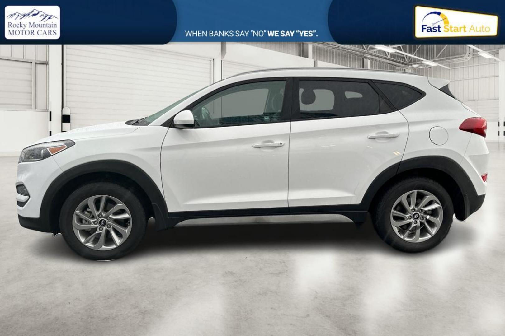 2018 White Hyundai Tucson SE (KM8J33A48JU) with an 2.0L L4 DOHC 16V engine, 6A transmission, located at 7755 State Street, Midvale, UT, 84047, (801) 753-9063, 40.610329, -111.890656 - Photo#6