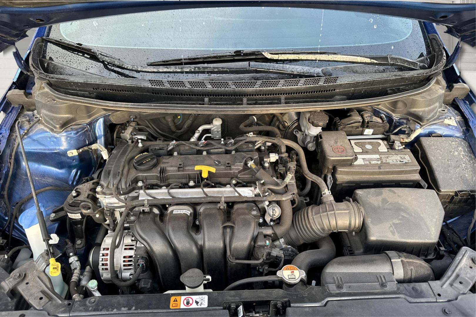 2018 Blue Kia Forte LX 6M (3KPFK4A77JE) with an 2.0L L4 DOHC 16V engine, 6M transmission, located at 7755 State Street, Midvale, UT, 84047, (801) 753-9063, 40.610329, -111.890656 - Photo#10