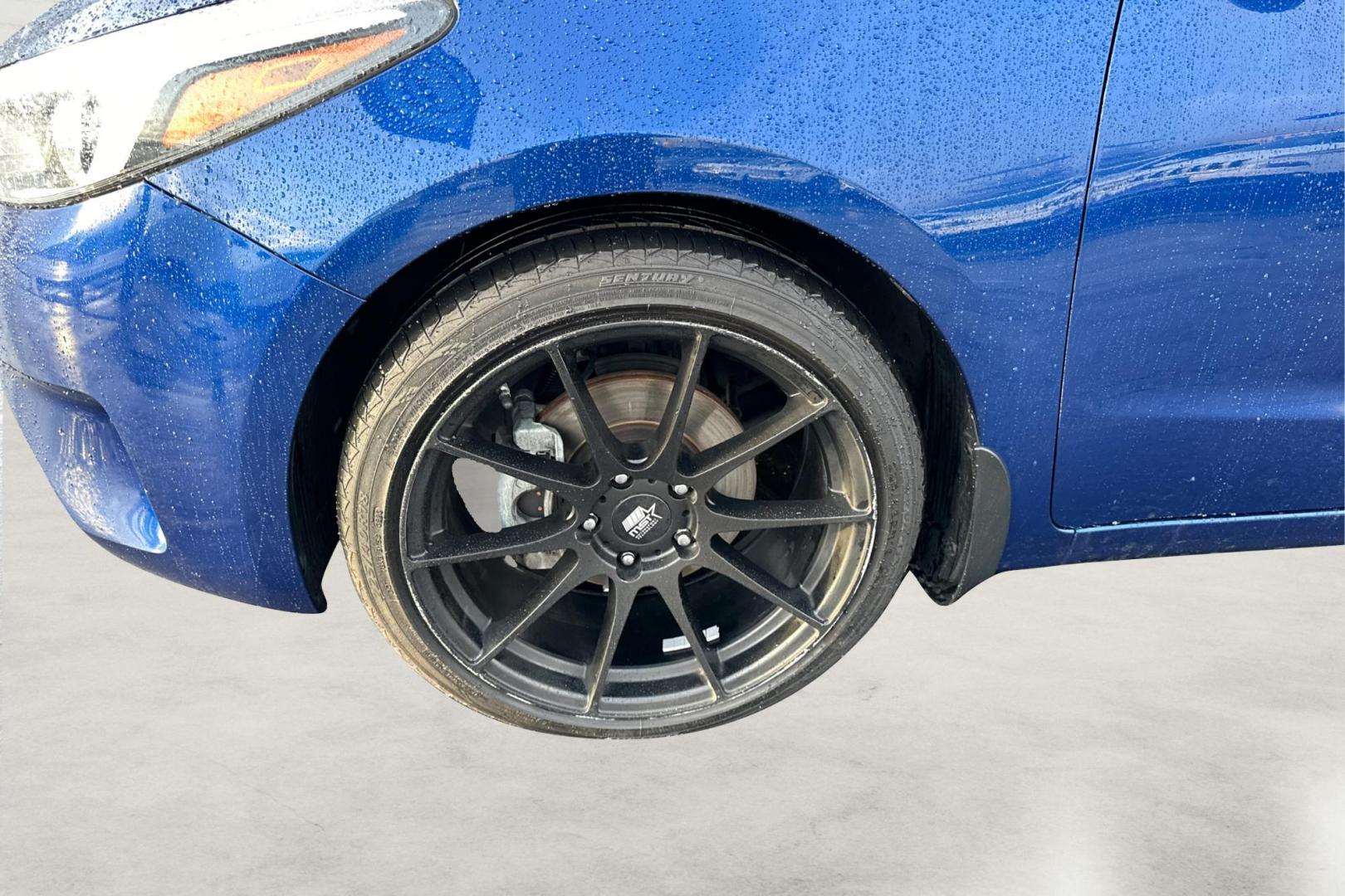 2018 Blue Kia Forte LX 6M (3KPFK4A77JE) with an 2.0L L4 DOHC 16V engine, 6M transmission, located at 7755 State Street, Midvale, UT, 84047, (801) 753-9063, 40.610329, -111.890656 - Photo#12