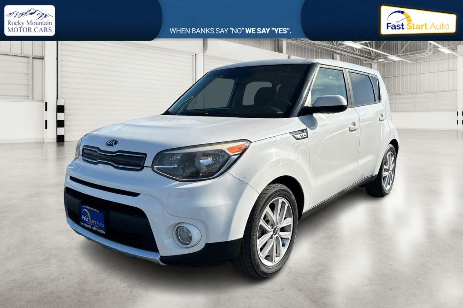 2018 White Kia Soul + (KNDJP3A56J7) with an 2.0L L4 DOHC 16V engine, 6A transmission, located at 7755 State Street, Midvale, UT, 84047, (801) 753-9063, 40.610329, -111.890656 - Photo#8