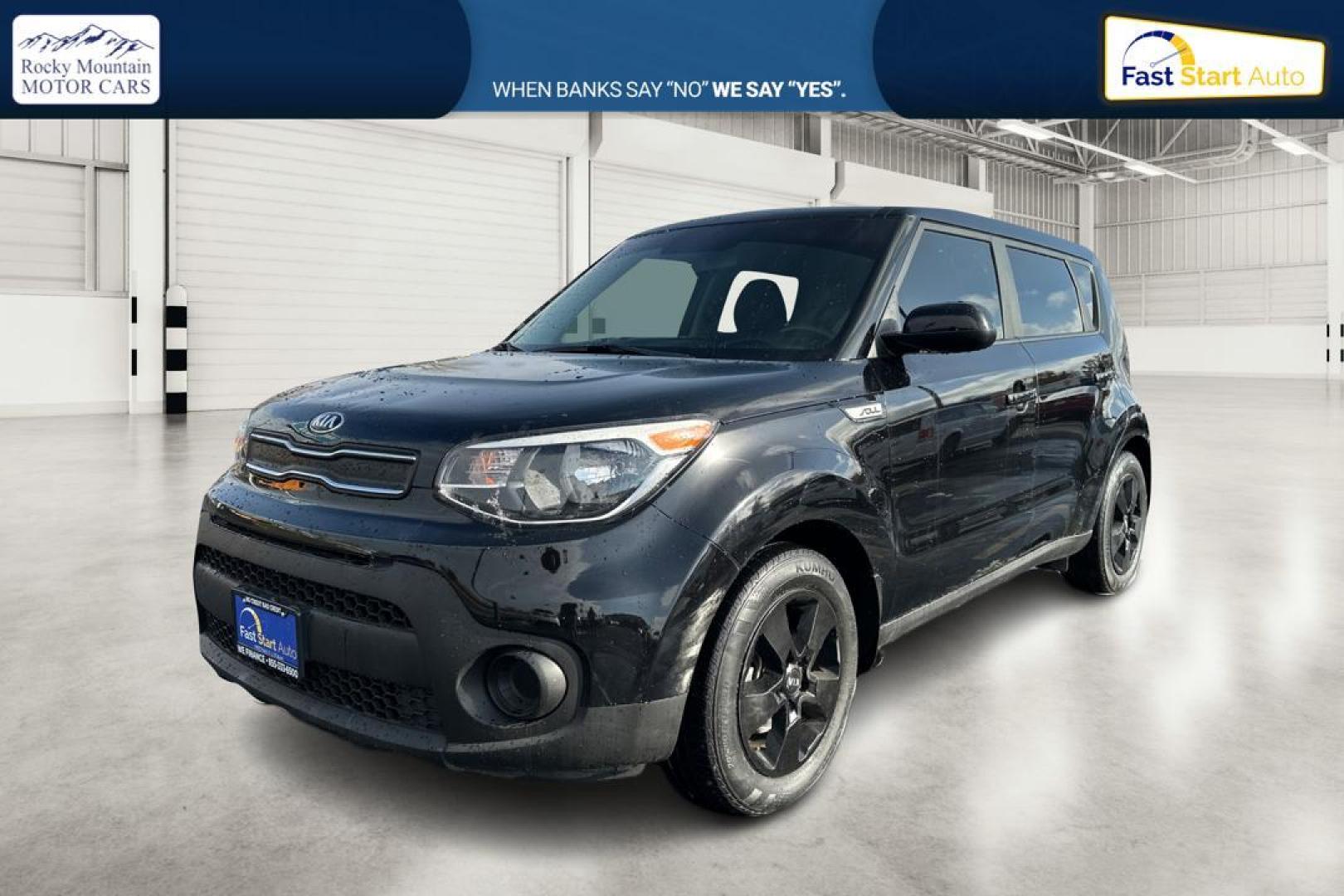 2018 Black Kia Soul Base 6M (KNDJN2A20J7) with an 1.6L L4 DOHC 16V engine, 6M transmission, located at 767 S State Road, Pleasant Grove, UT, 84062, (801) 785-1058, 40.354839, -111.736687 - Photo#8