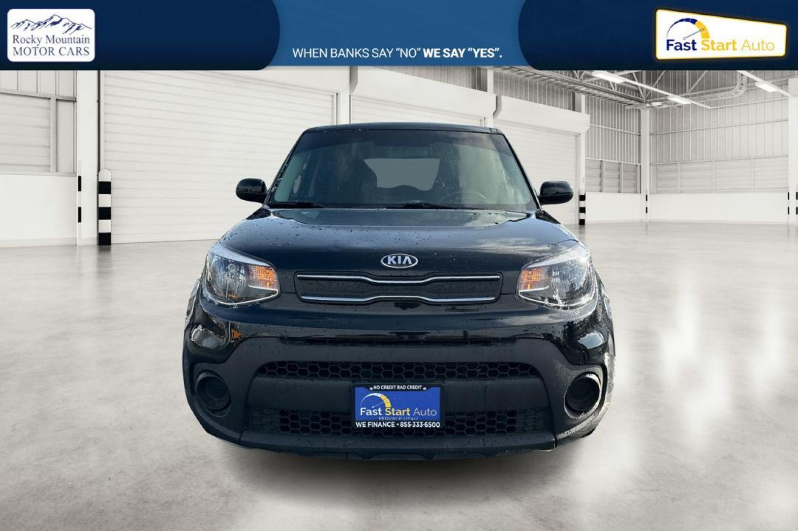 2018 Black Kia Soul Base 6M (KNDJN2A20J7) with an 1.6L L4 DOHC 16V engine, 6M transmission, located at 767 S State Road, Pleasant Grove, UT, 84062, (801) 785-1058, 40.354839, -111.736687 - Photo#9
