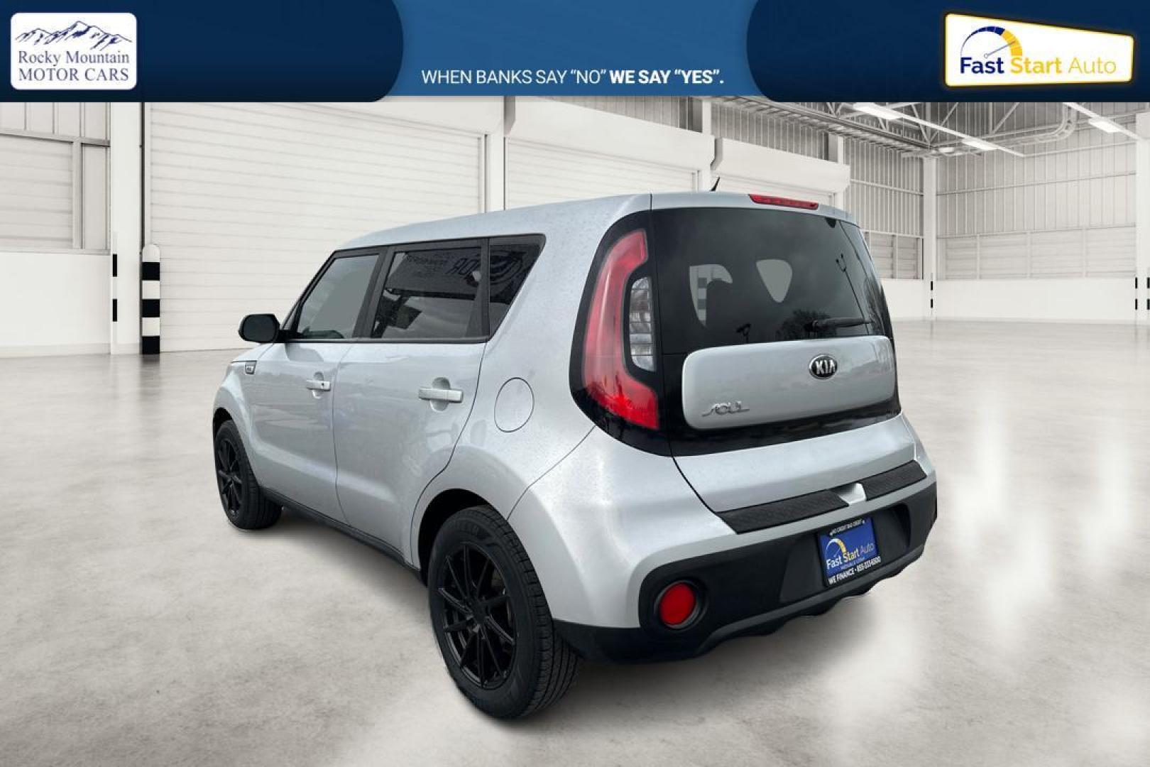 2018 Silver Kia Soul Base 6M (KNDJN2A24J7) with an 1.6L L4 DOHC 16V engine, 6M transmission, located at 7755 State Street, Midvale, UT, 84047, (801) 753-9063, 40.610329, -111.890656 - Photo#5