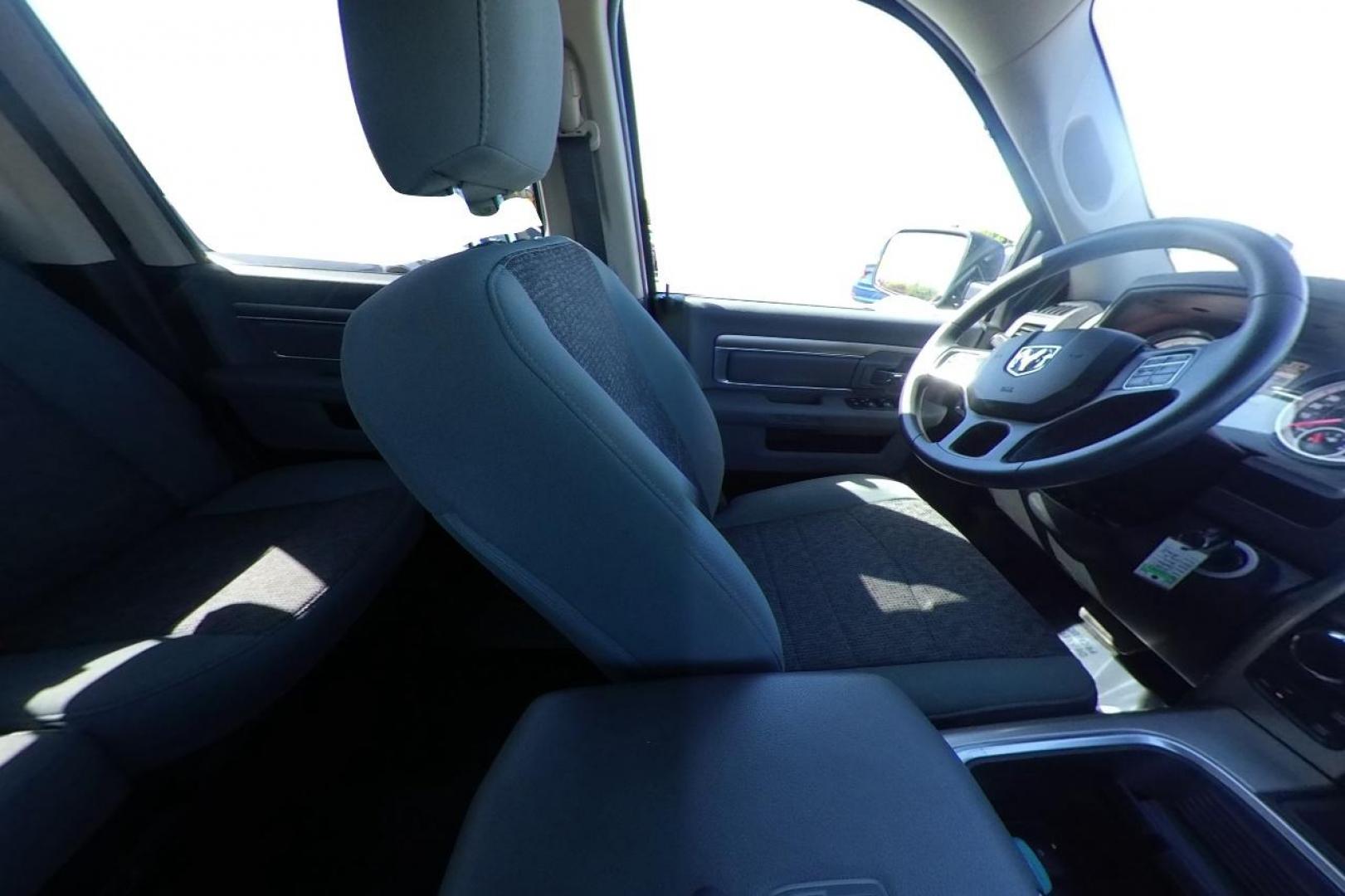 2018 Black RAM 1500 SLT Crew Cab SWB 4WD (1C6RR7LT4JS) with an 5.7L V8 OHV 16V engine, 8A transmission, located at 7755 State Street, Midvale, UT, 84047, (801) 753-9063, 40.610329, -111.890656 - Photo#19
