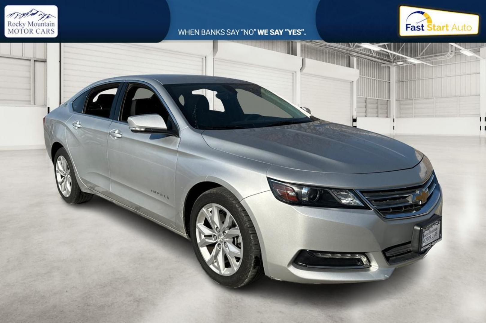 2019 Silver Chevrolet Impala LT (2G11Z5S3XK9) with an 3.6L V6 DOHC 24V engine, 6A transmission, located at 7755 State Street, Midvale, UT, 84047, (801) 753-9063, 40.610329, -111.890656 - Photo#0