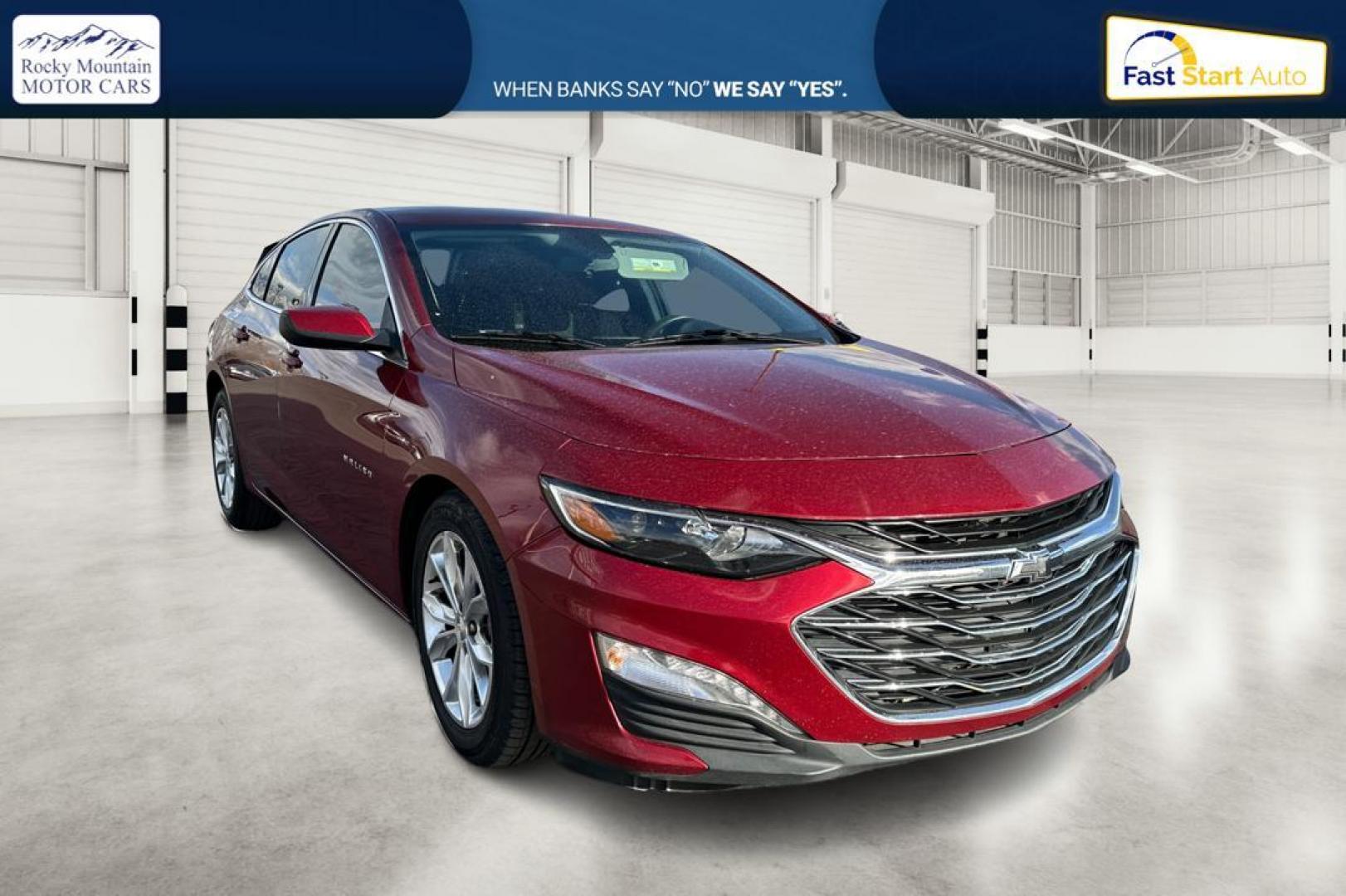 2019 Red Chevrolet Malibu LT (1G1ZD5ST9KF) with an 1.5L L4 DOHC 16V engine, 6A transmission, located at 7755 State Street, Midvale, UT, 84047, (801) 753-9063, 40.610329, -111.890656 - Photo#0