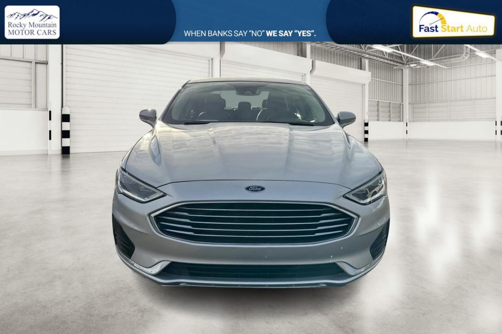 2019 Silver Ford Fusion SEL (3FA6P0CD1KR) with an 1.5L L4 DOHC 16V engine, 6A transmission, located at 7755 State Street, Midvale, UT, 84047, (801) 753-9063, 40.610329, -111.890656 - Photo#9