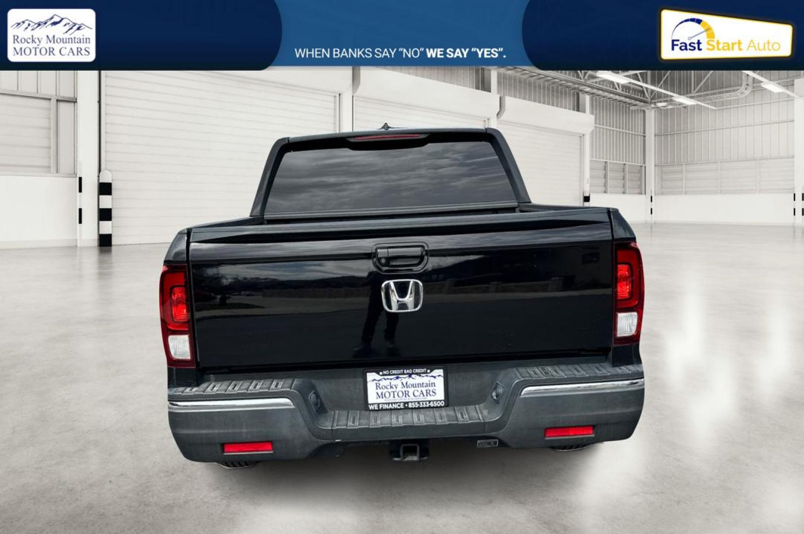 2019 Black Honda Ridgeline Sport (5FPYK2F15KB) with an 3.5L V6 SOHC 24V engine, 6A transmission, located at 7755 State Street, Midvale, UT, 84047, (801) 753-9063, 40.610329, -111.890656 - Photo#4