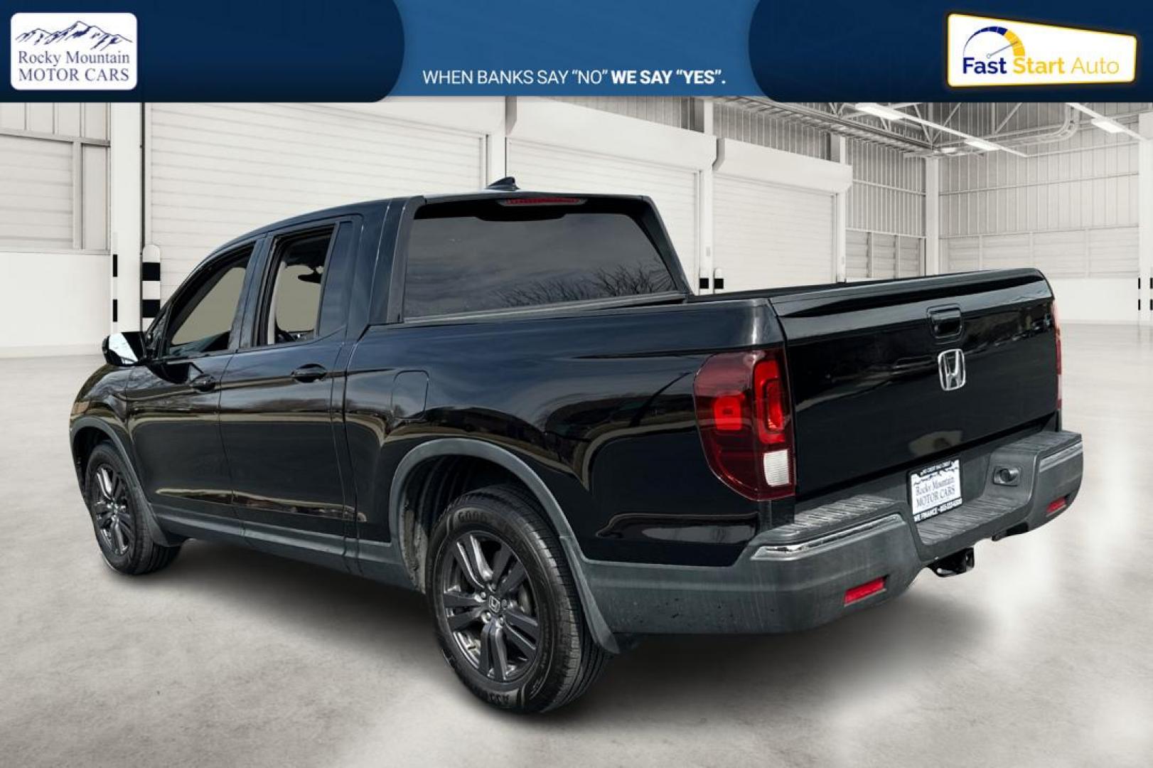 2019 Black Honda Ridgeline Sport (5FPYK2F15KB) with an 3.5L V6 SOHC 24V engine, 6A transmission, located at 7755 State Street, Midvale, UT, 84047, (801) 753-9063, 40.610329, -111.890656 - Photo#5