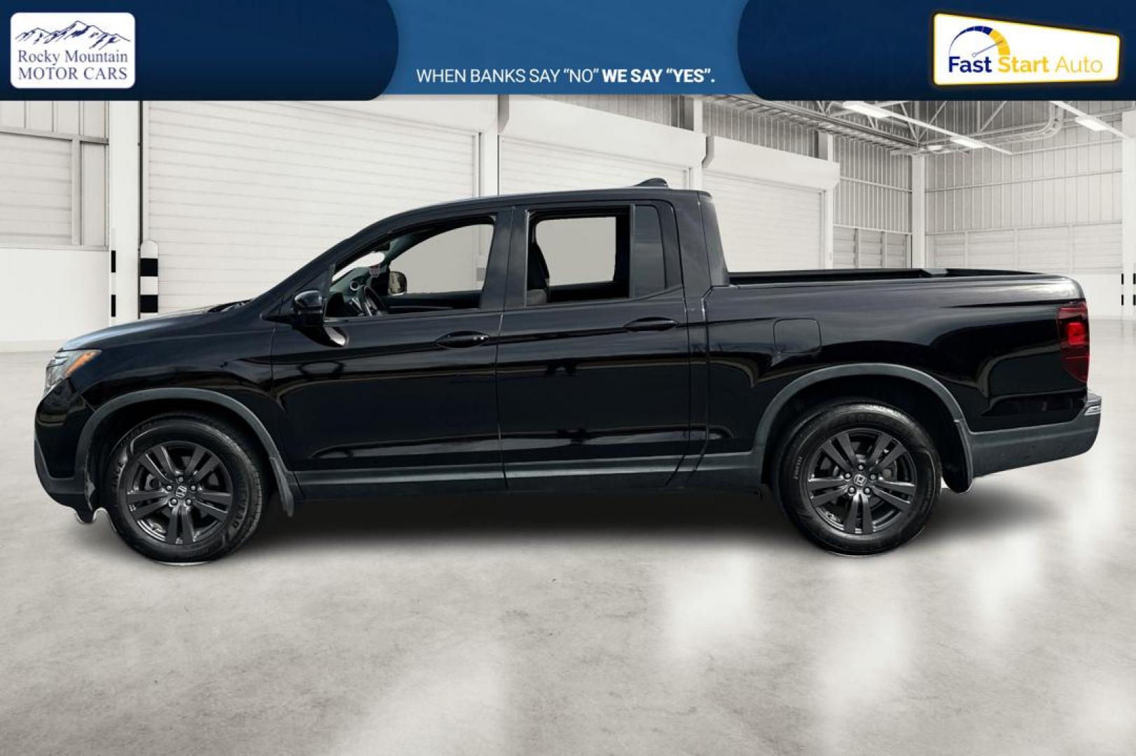 2019 Black Honda Ridgeline Sport (5FPYK2F15KB) with an 3.5L V6 SOHC 24V engine, 6A transmission, located at 7755 State Street, Midvale, UT, 84047, (801) 753-9063, 40.610329, -111.890656 - Photo#6