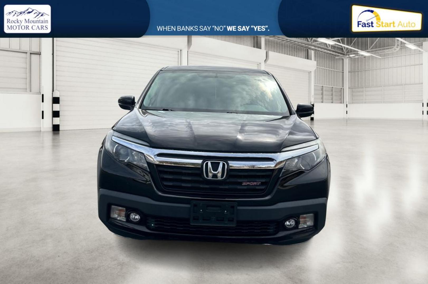2019 Black Honda Ridgeline Sport (5FPYK2F15KB) with an 3.5L V6 SOHC 24V engine, 6A transmission, located at 7755 State Street, Midvale, UT, 84047, (801) 753-9063, 40.610329, -111.890656 - Photo#9