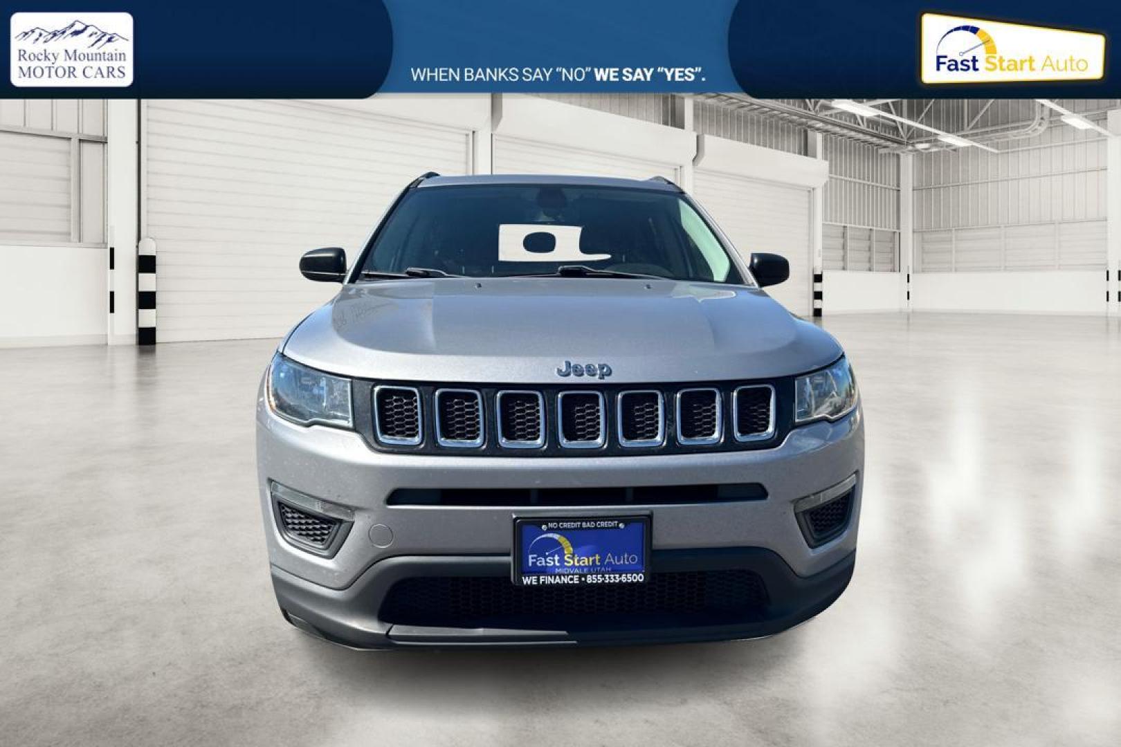 2019 Silver Jeep Compass Sport FWD (3C4NJCAB8KT) with an 2.4L L4 DOHC 16V engine, Automatic, 9-Spd transmission, located at 7755 State Street, Midvale, UT, 84047, (801) 753-9063, 40.610329, -111.890656 - Photo#7