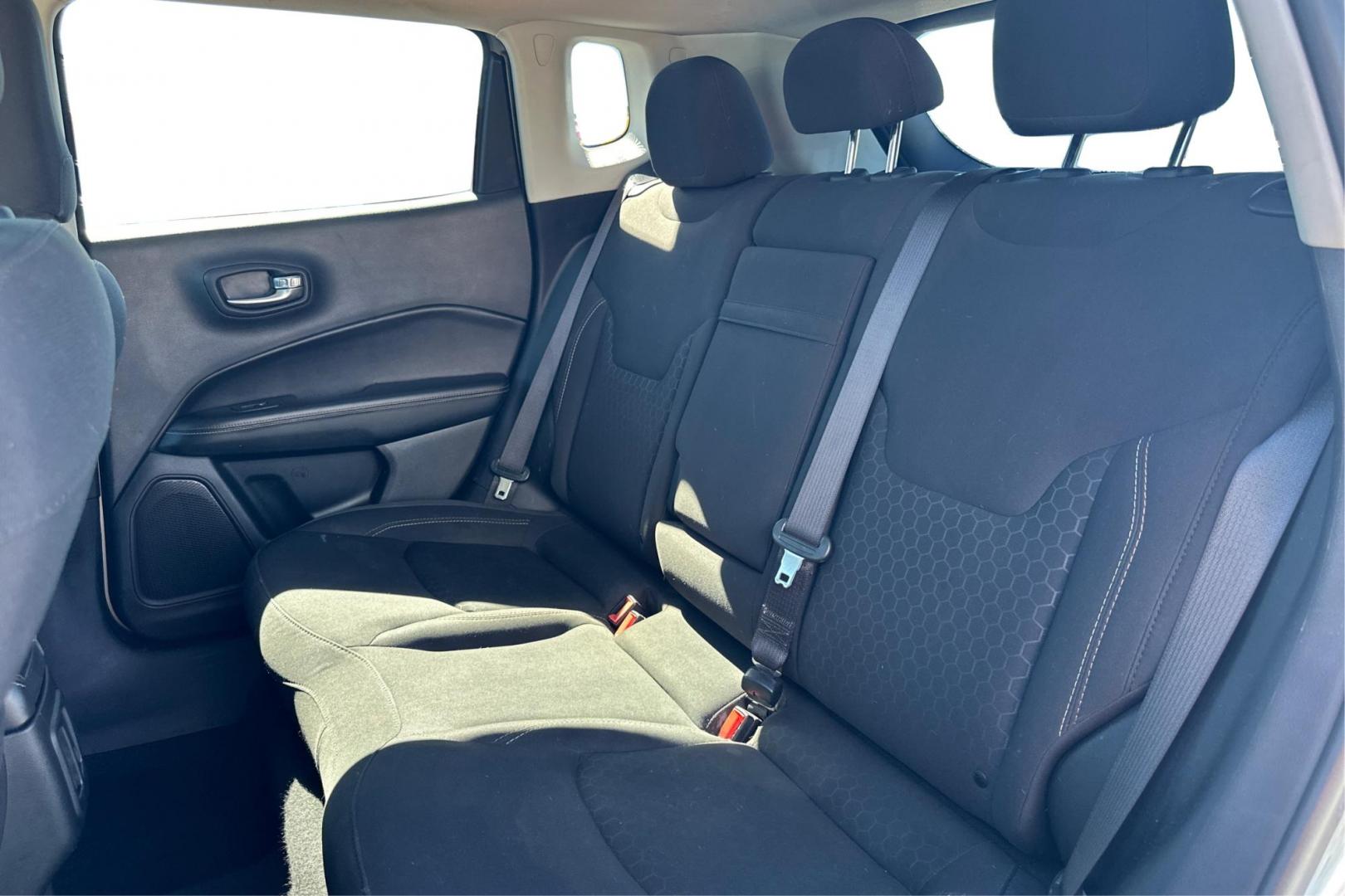 2019 Silver Jeep Compass Sport FWD (3C4NJCAB8KT) with an 2.4L L4 DOHC 16V engine, Automatic, 9-Spd transmission, located at 7755 State Street, Midvale, UT, 84047, (801) 753-9063, 40.610329, -111.890656 - Photo#12