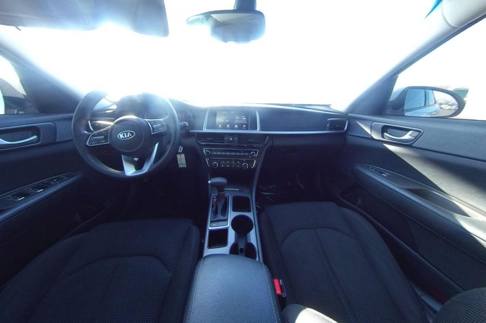 2019 White Kia Optima LX (5XXGT4L35KG) with an 2.4L L4 DOHC 16V engine, 6A transmission, located at 7755 State Street, Midvale, UT, 84047, (801) 753-9063, 40.610329, -111.890656 - Photo#16